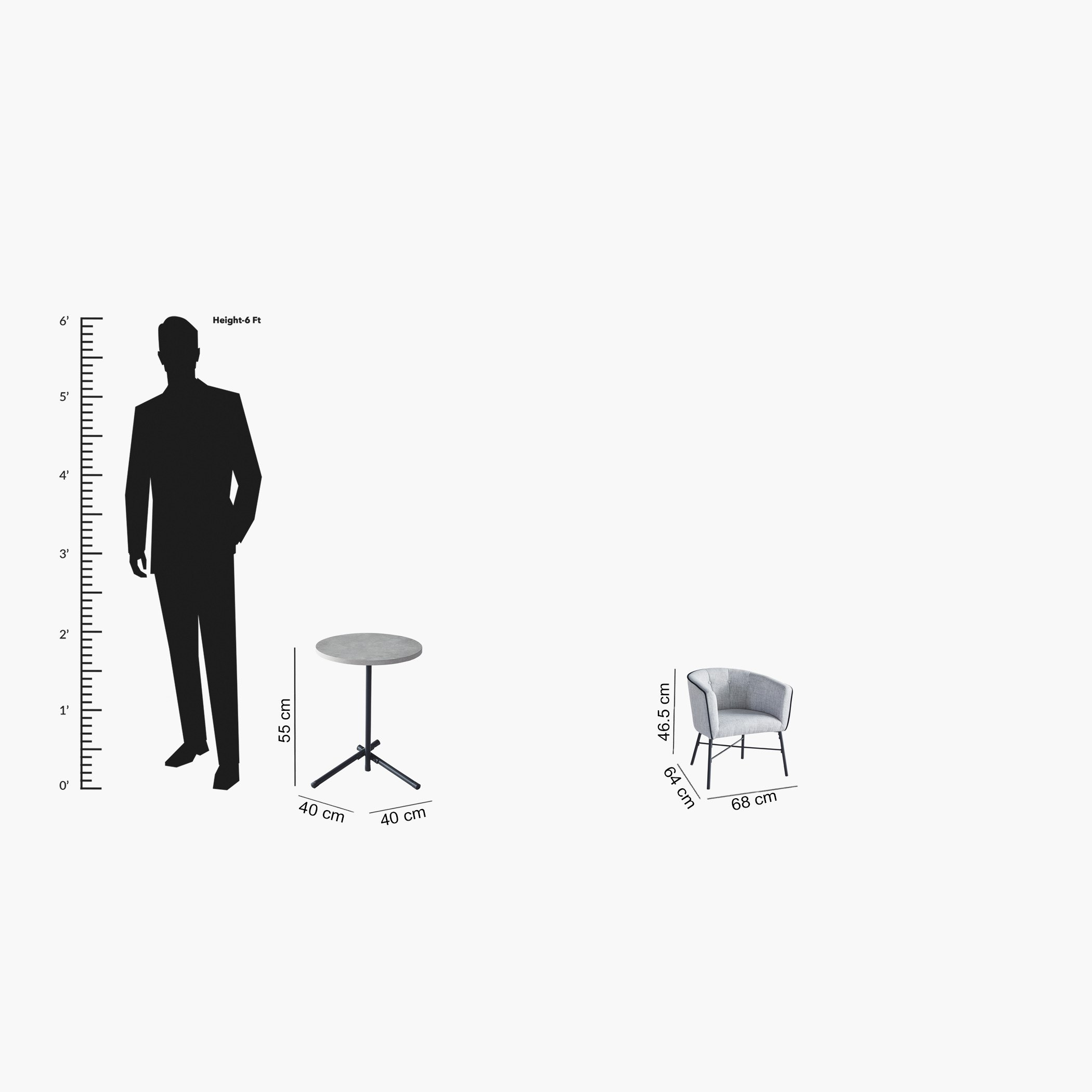 طقم طاولة شاي وكرسي 3 قطع من تيلبوري-hbxfurniture-diningtablesandsets-diningsets-twoseater-image-18