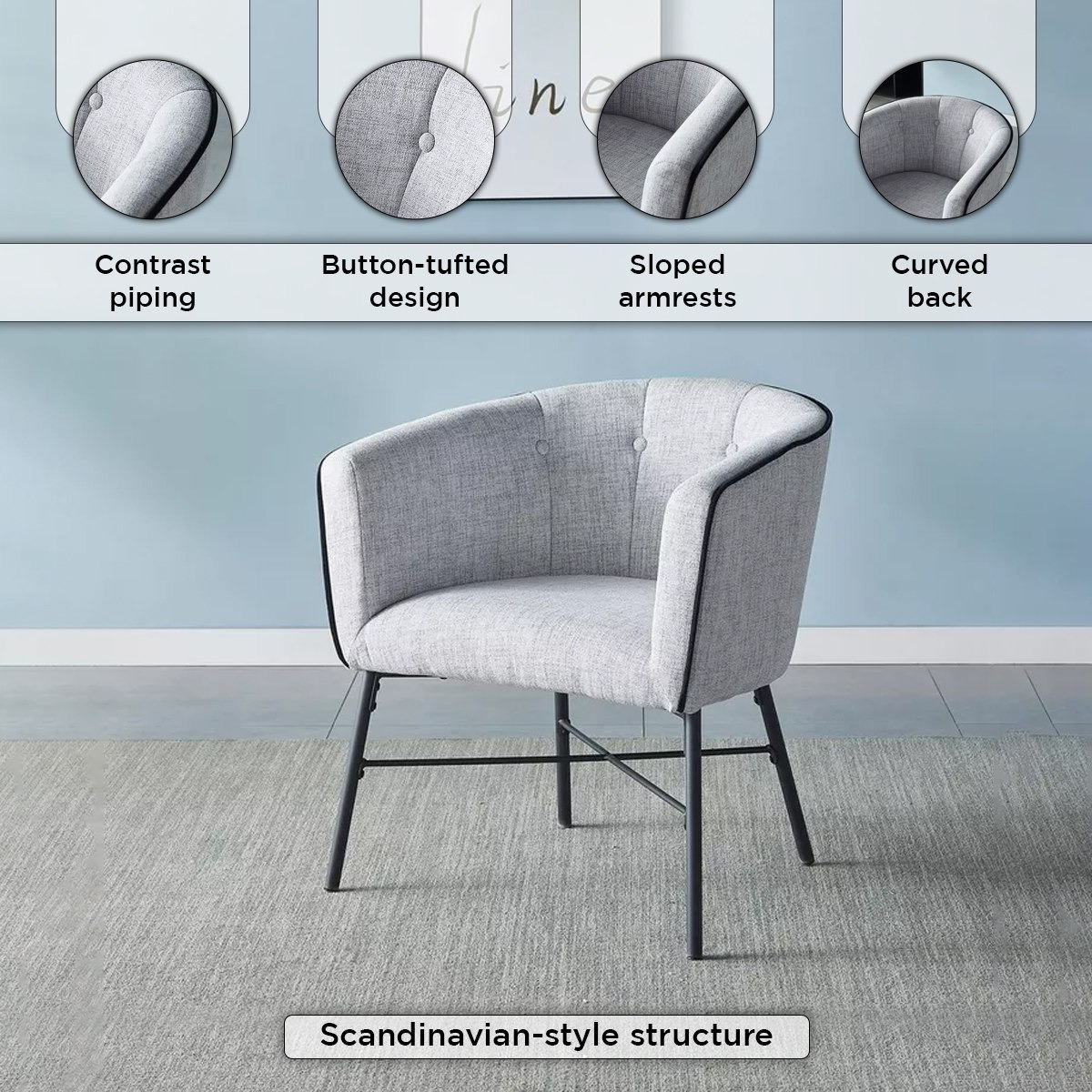 طقم طاولة شاي وكرسي 3 قطع من تيلبوري-hbxfurniture-diningtablesandsets-diningsets-twoseater-image-6