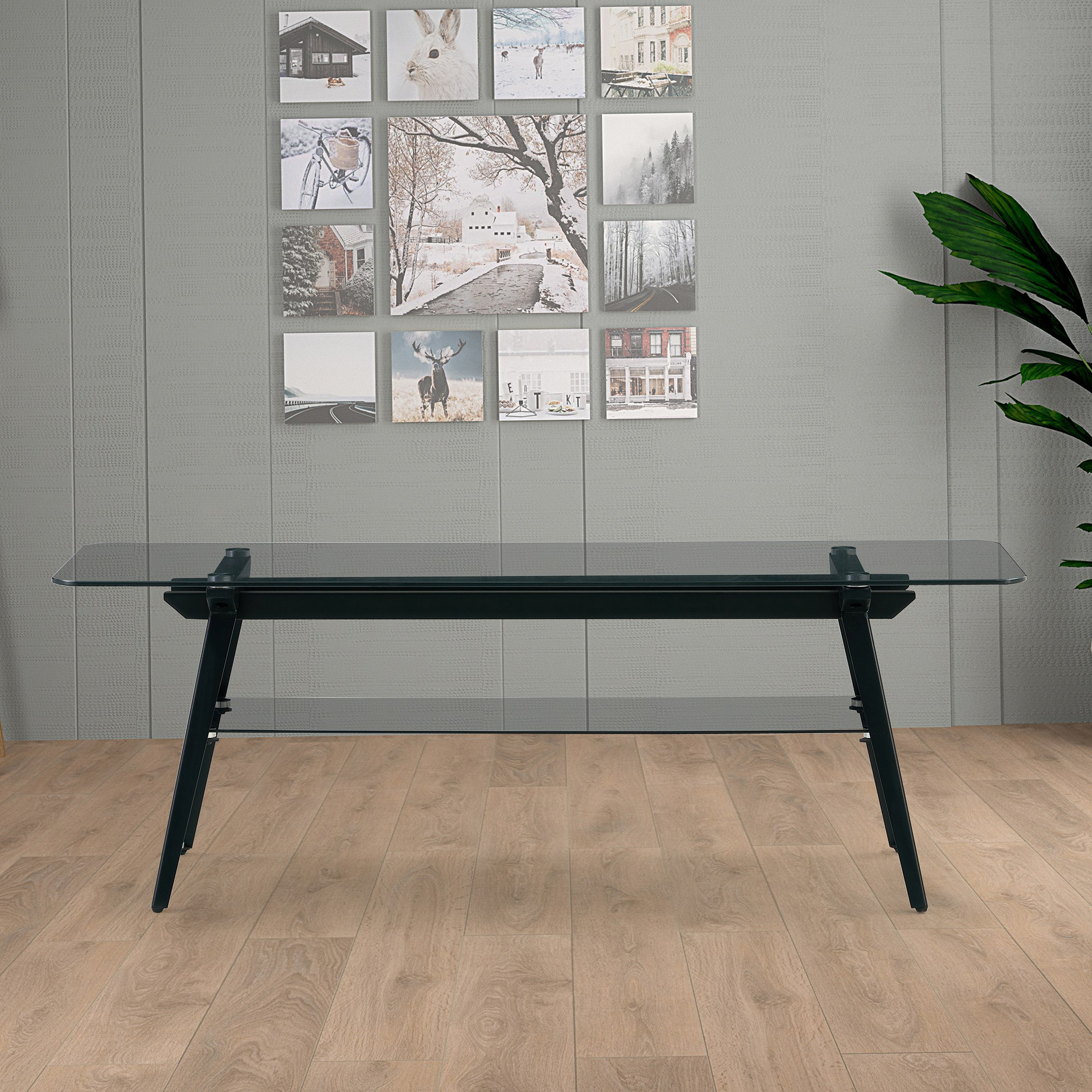 Monty Glass Top Low TV Unit for TVs up to 70 inches-hbxlivingroom-mediaunitsandstorage-tvunits-image-1