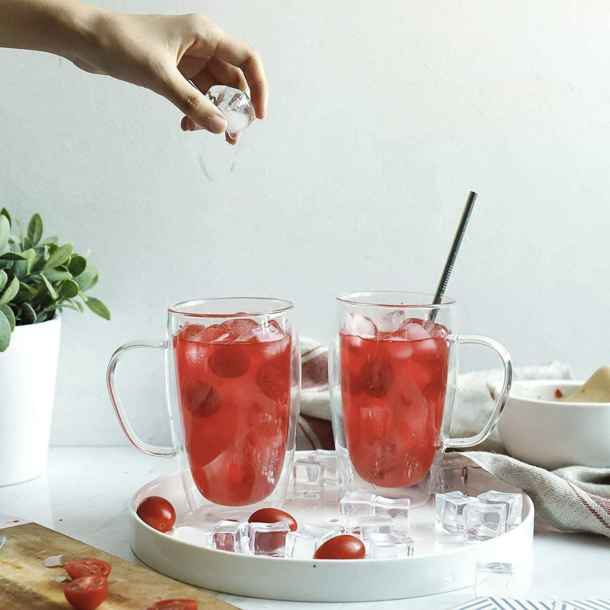 أكواب زجاج مزدوجة الجدار مع مقبض من زين - طقم من قطعتين-hbxhomeware-diningandtabletop-coffeeandteasets-image-3
