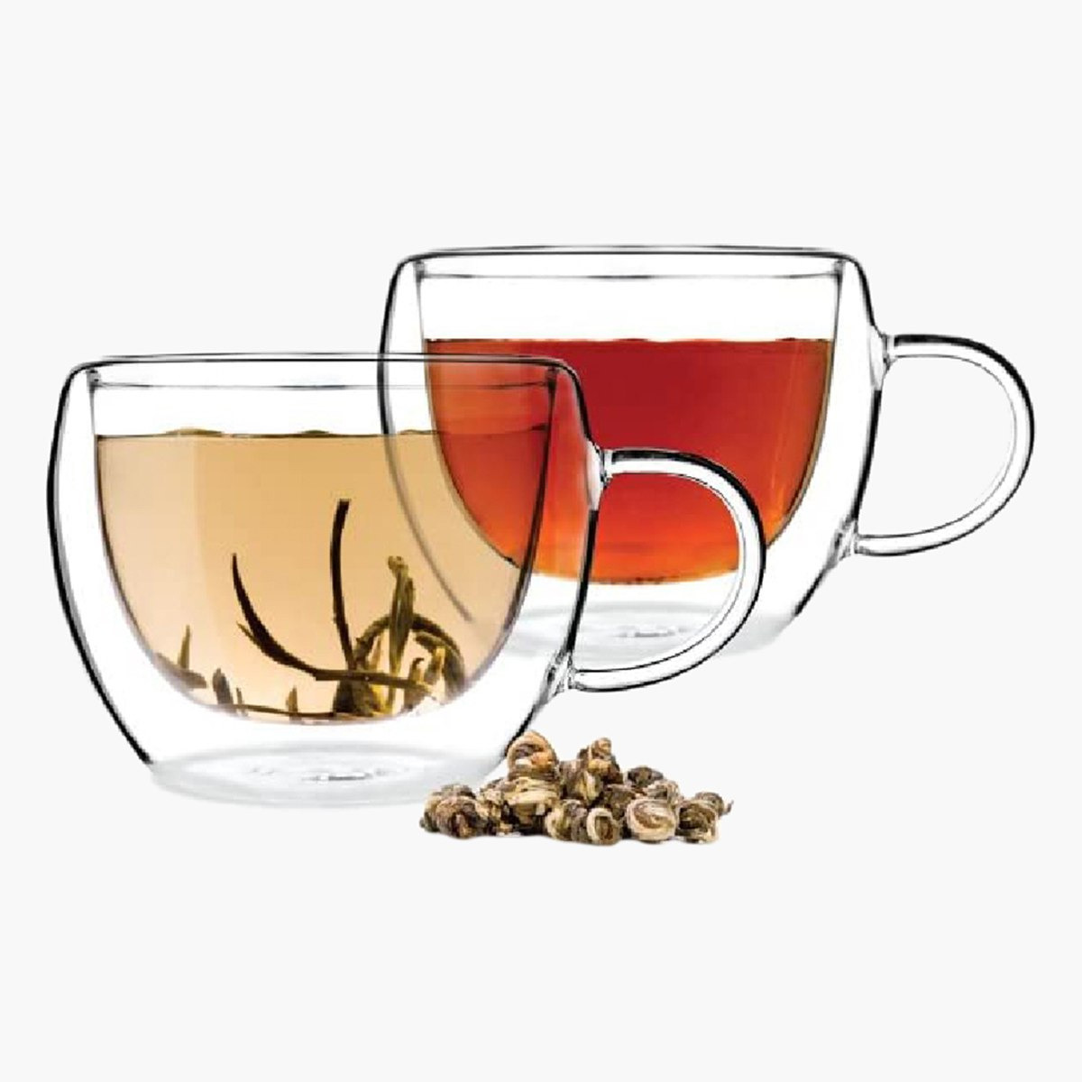 Zen Double Wall Glass Cup with Handle - Set of 2-hbxhomeware-diningandtabletop-coffeeandteasets-image-2