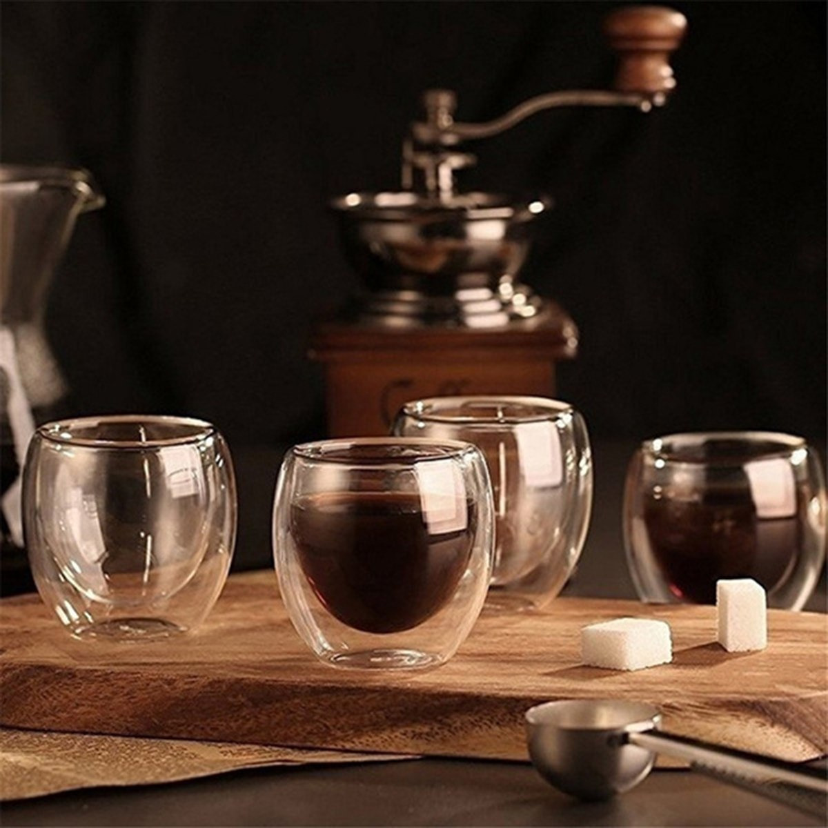 Zen Double Wall Tea Coffee Espresso Cup - Set of 6-hbxhomeware-hbxkitchen-image-2