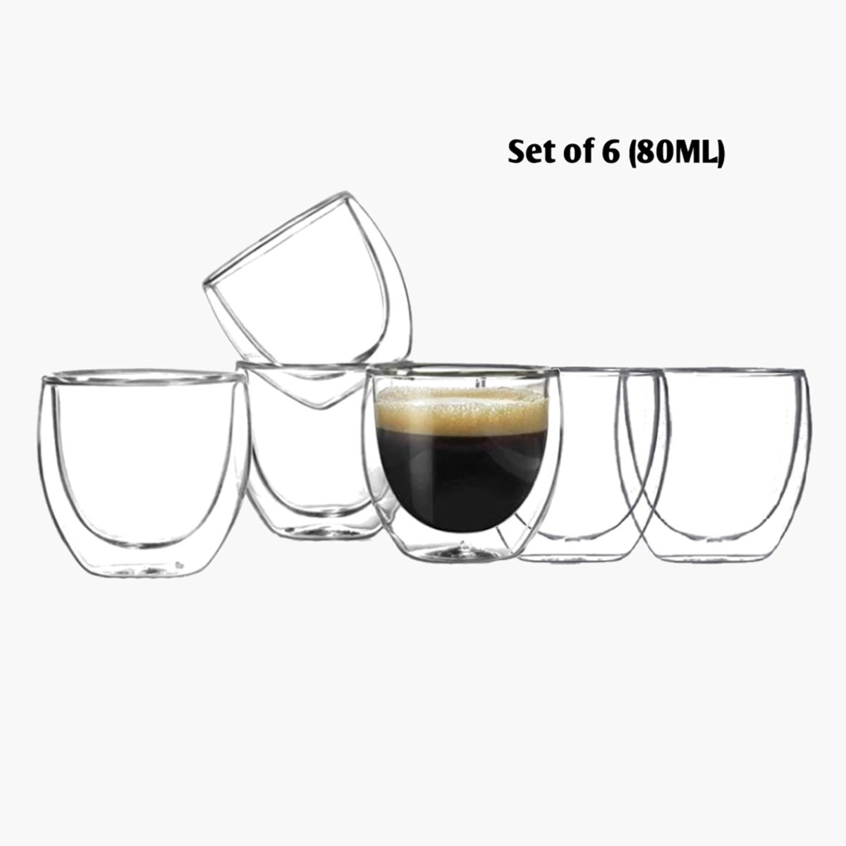 Zen Double Wall Tea Coffee Espresso Cup - Set of 6-hbxhomeware-hbxkitchen-image-3