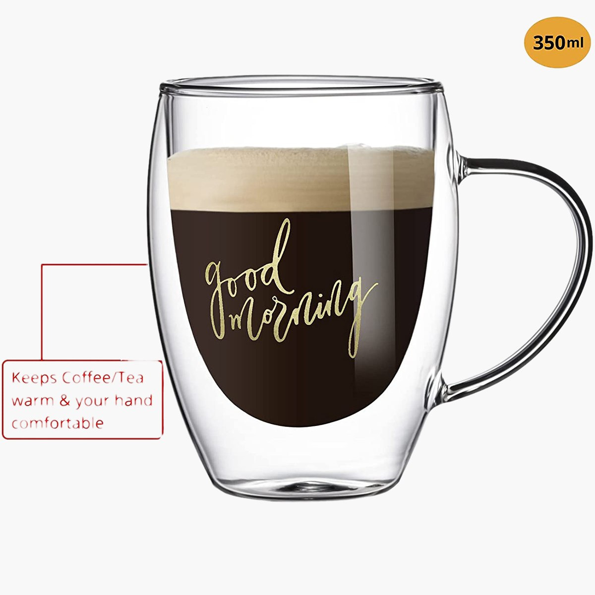 Zen Good Morning Print Double Wall Glass Mug with Handle - Set of 2-hbxhomeware-diningandtabletop-coffeeandteasets-image-3