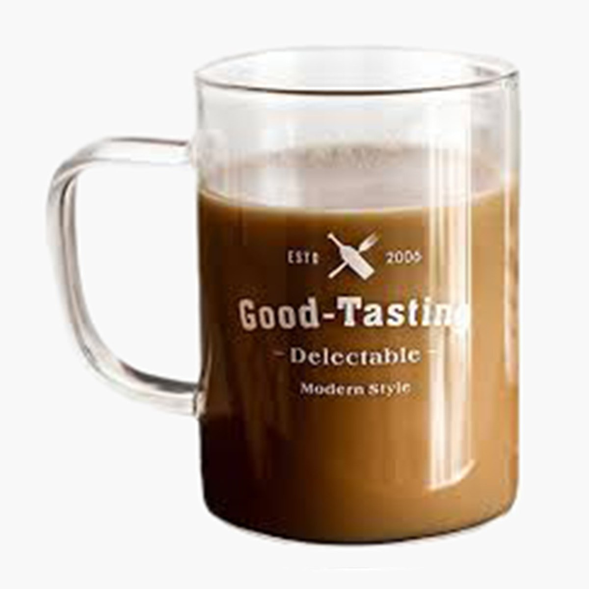 مج زجاج بطبعات جود تاستينج ومقبض من زين - 400 مل-hbxhomeware-hbxkitchen-image-2