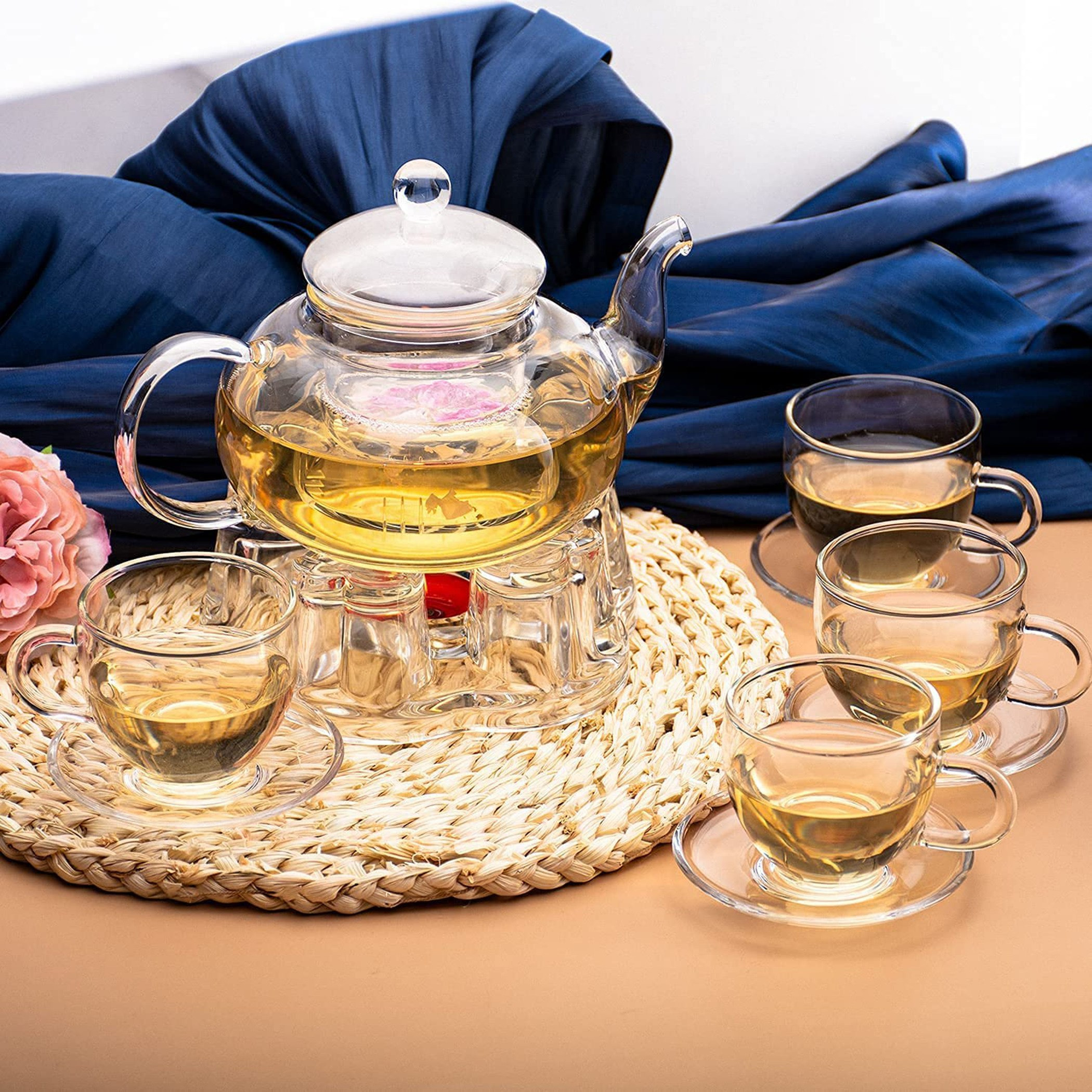 طقم شاي من زجاج البورسيليكات 10 قطع من زين-hbxhomeware-hbxkitchen-image-2