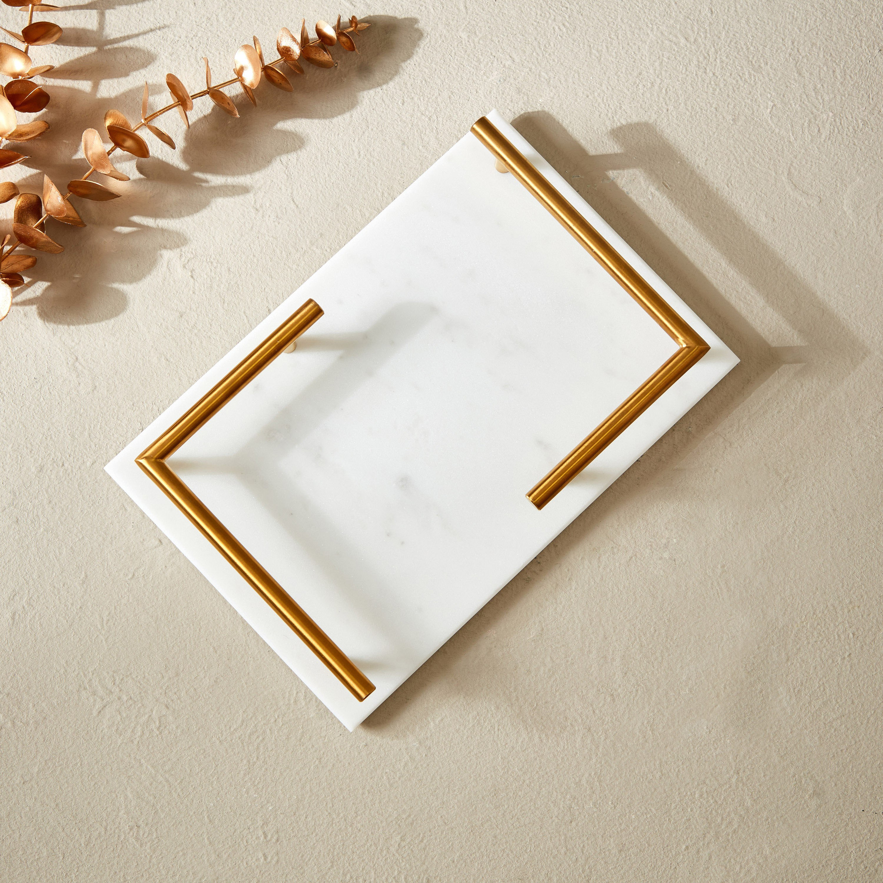 صينية رخام بمقابض من زين - 30x20x5 سم-hbxhomeware-hbxkitchen-image-2
