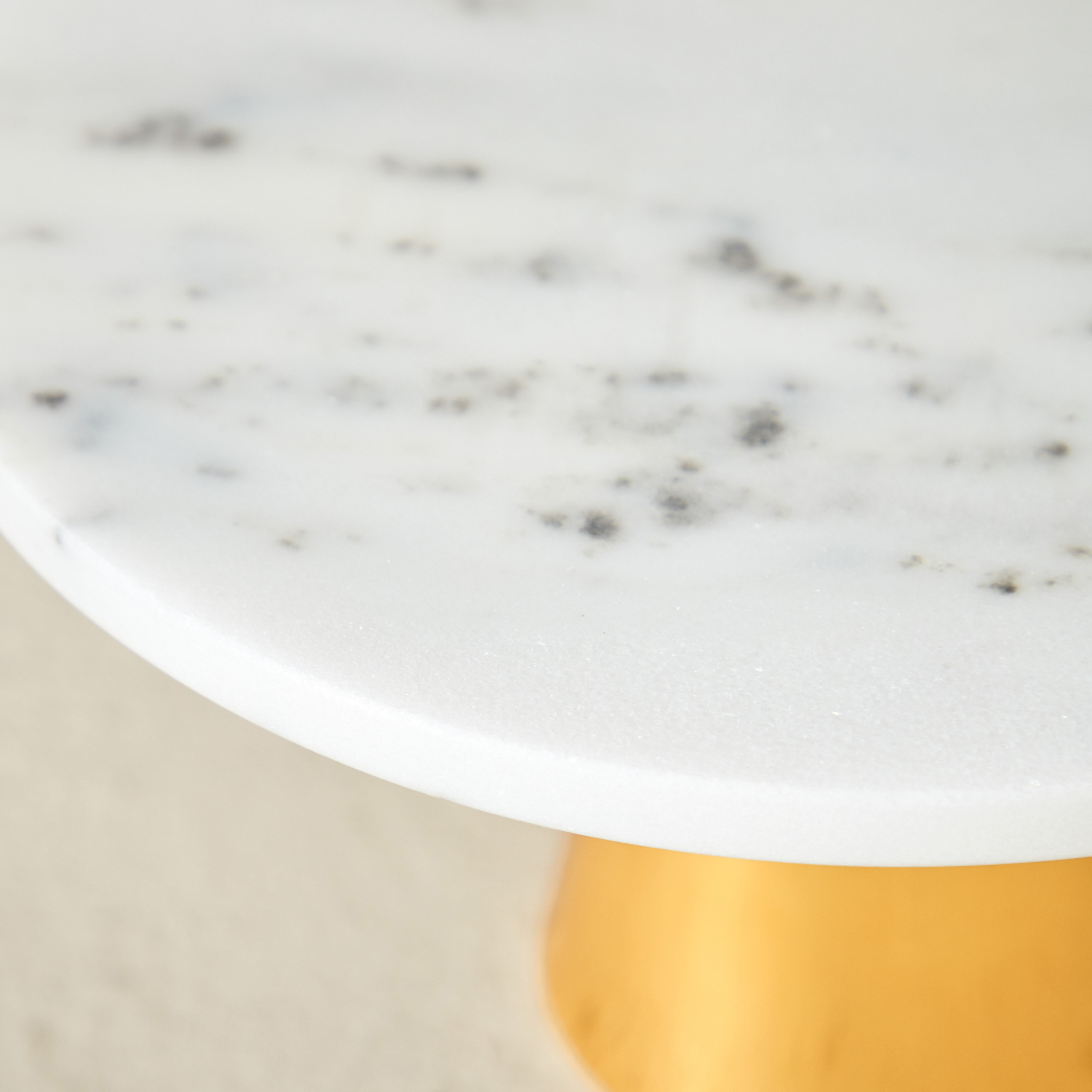 Zen Marble Cake Stand - 12x20x12 cm-hbxdecorandfurnishings-tabletop-serveware-image-4