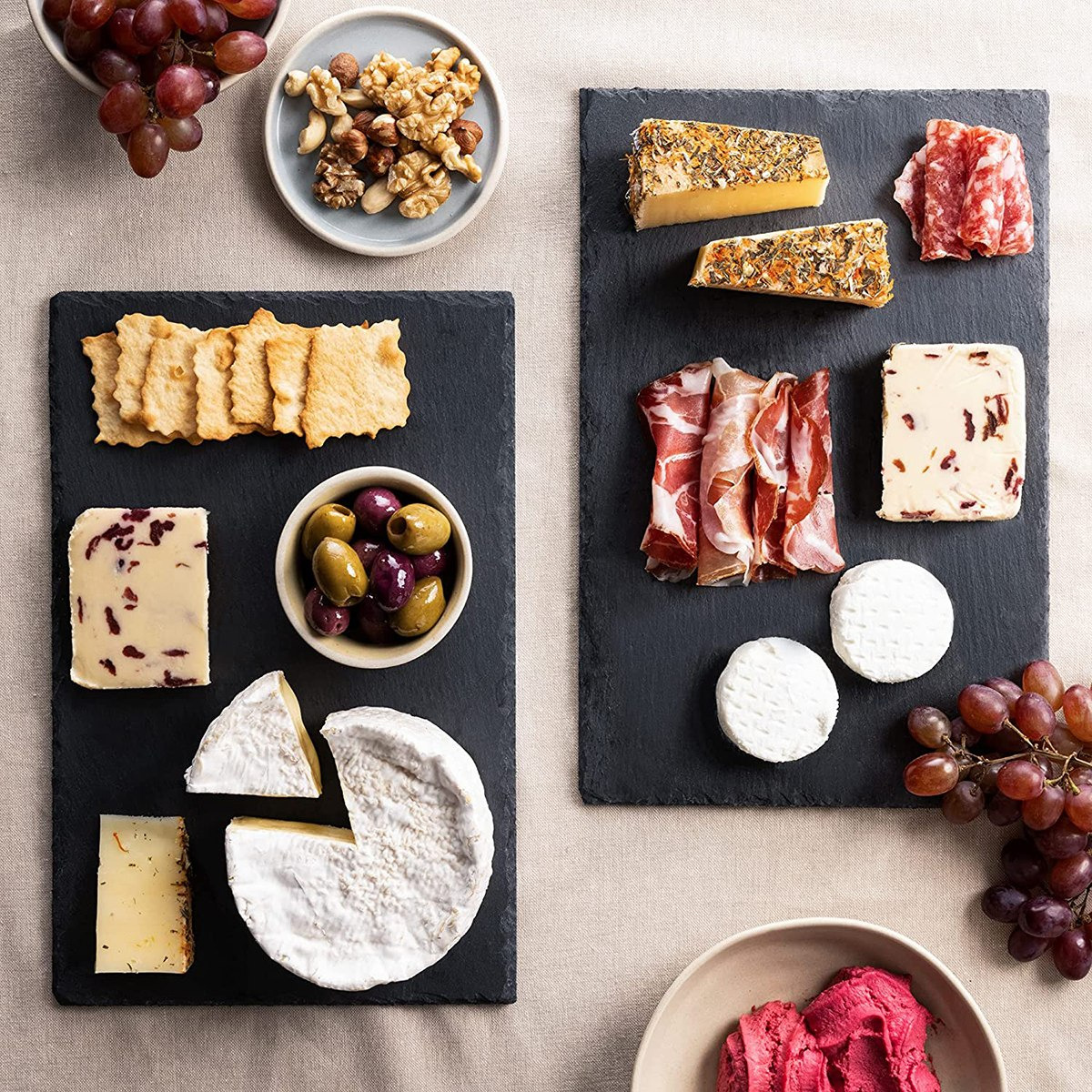 Zen Natural Slate Plate - Set of 4-hbxdecorandfurnishings-tabletop-serveware-image-1