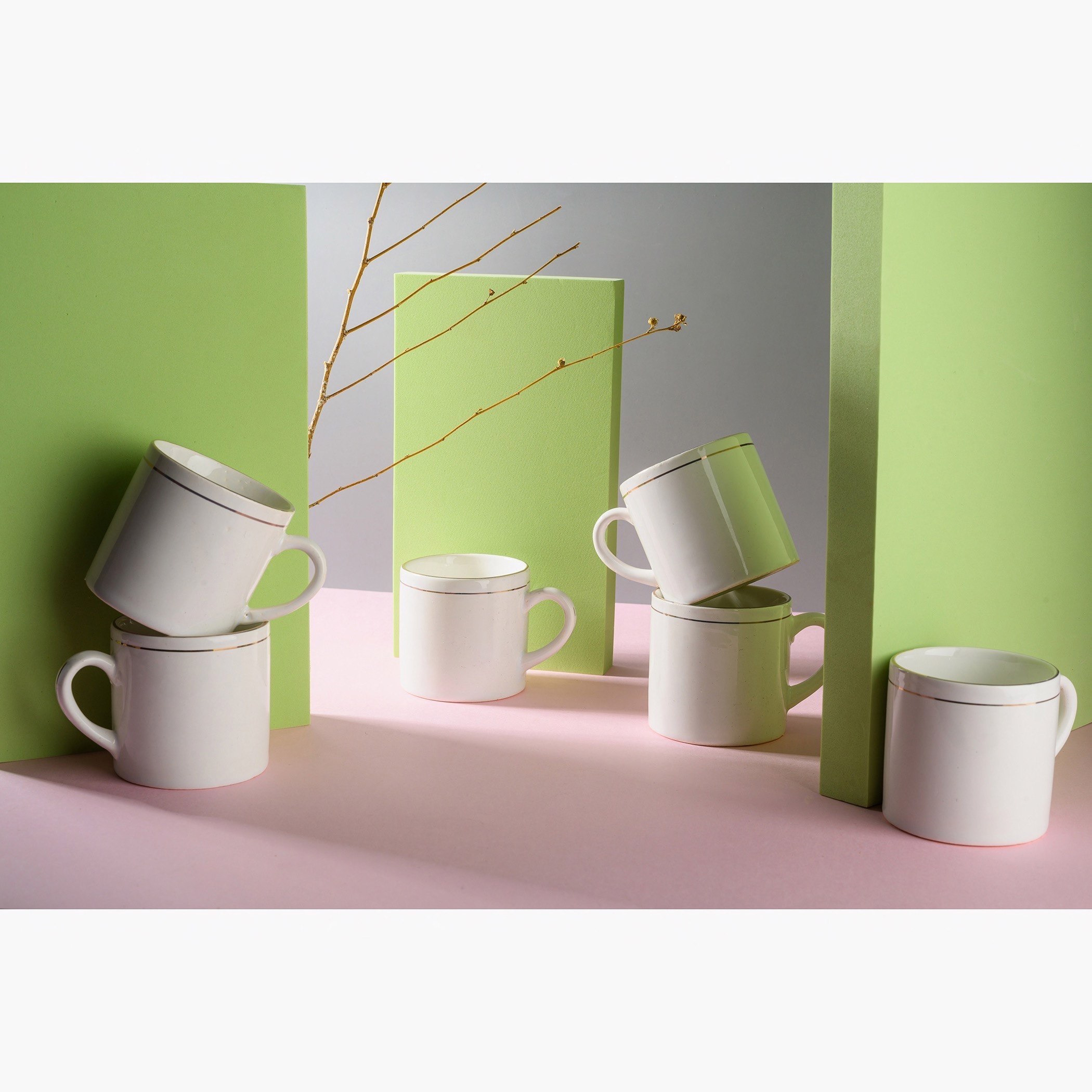 طقم مجّات 6 قطع من جولد لاين-hbxhomeware-hbxkitchen-image-1