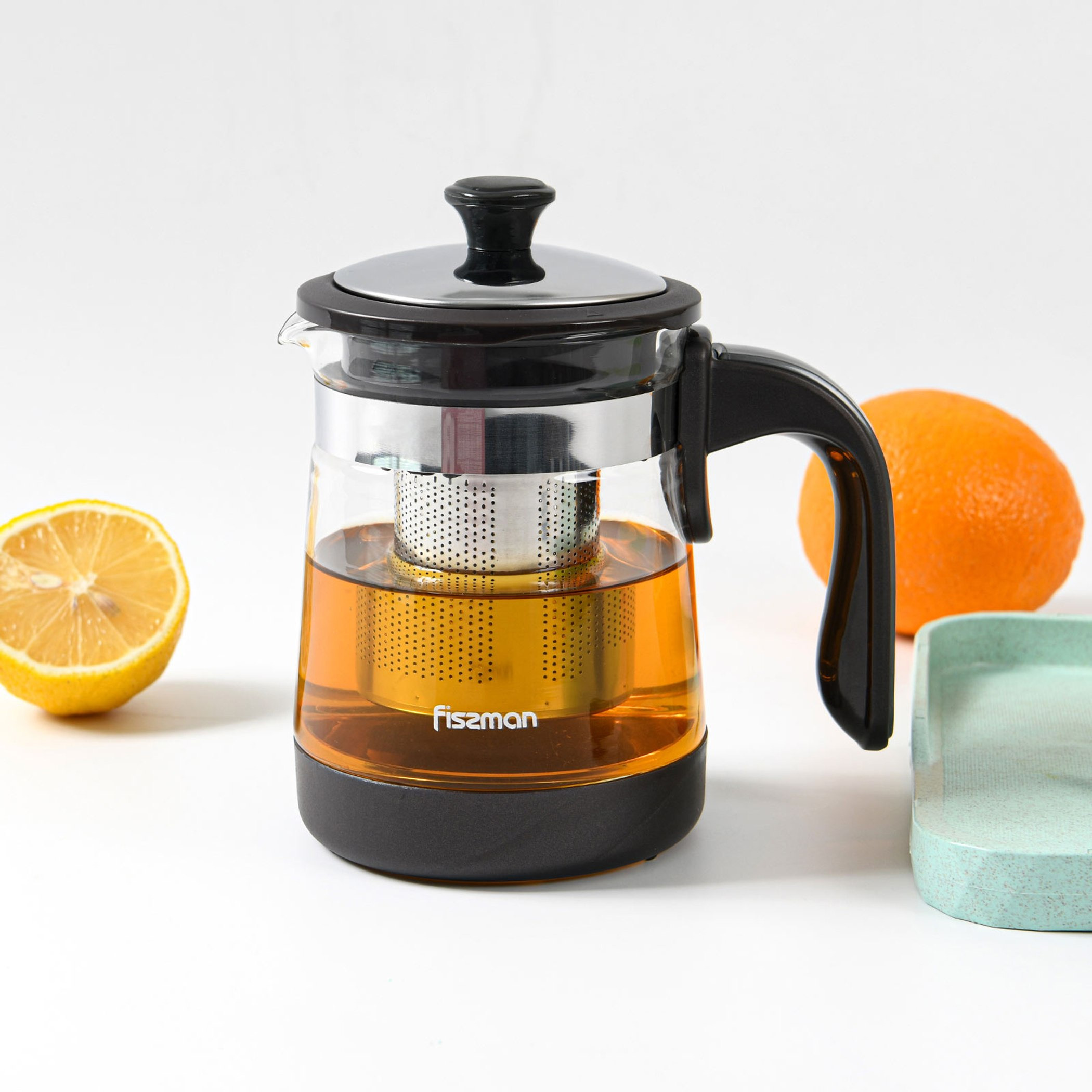 Fissman Glass Tea Pot with Filter - 750 ml-hbxhomeware-hbxkitchen-image-3