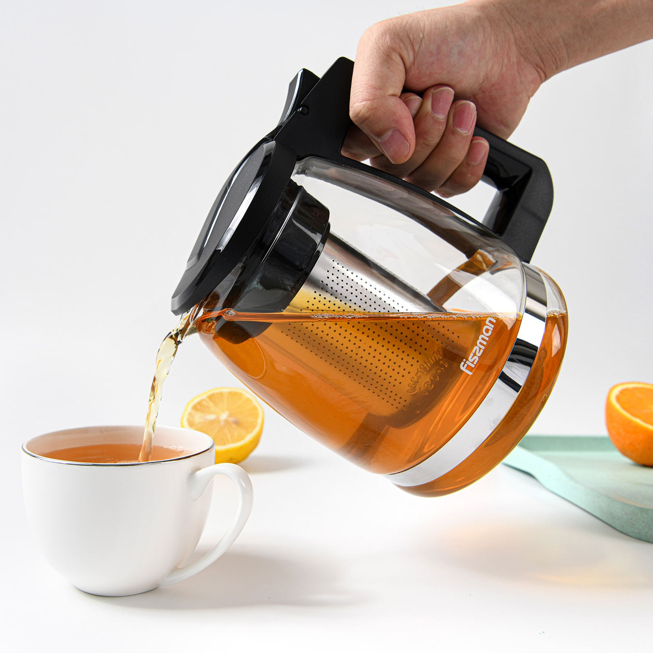 إبريق شاي زجاج بمصفاة من فيسمان - 1.6 لتر-hbxhomeware-hbxkitchen-image-2