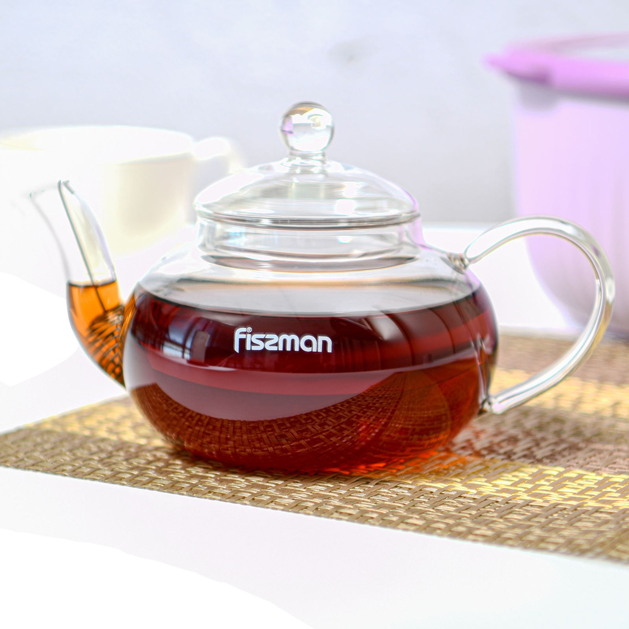 إبريق شاي زجاج مع مصفاة من الصُلب من فيسمان - 600 مل-hbxhomeware-hbxkitchen-image-2