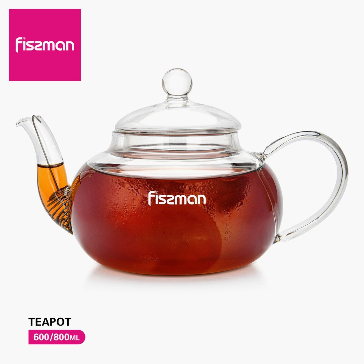 إبريق شاي زجاج مع مصفاة من الصُلب من فيسمان - 600 مل-hbxhomeware-hbxkitchen-image-3