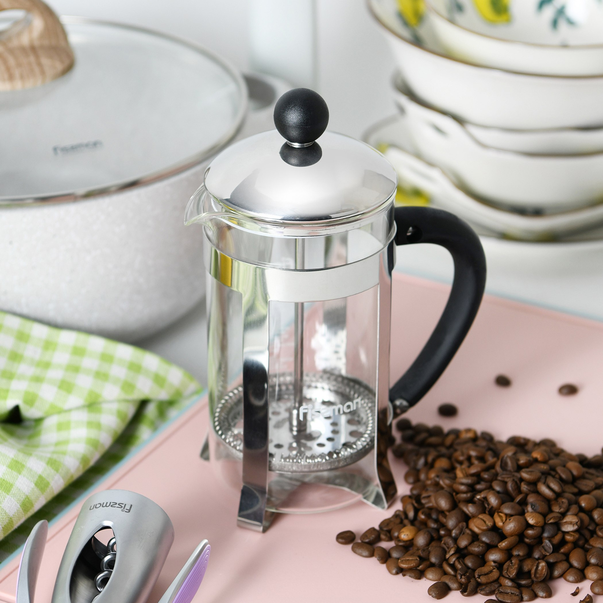 ماكينة صنع قهوة فرنش بريس من فيسمان - 600 مل-hbxhomeware-hbxkitchen-image-1
