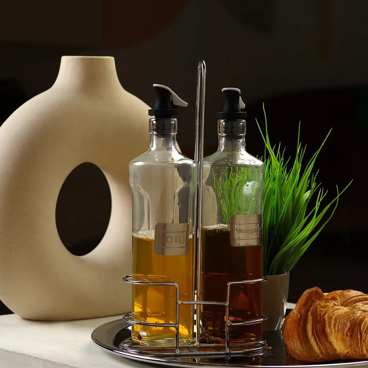طقم قارورة خل وزيت قطعتين من فيسمان - 500 مل-hbxhomeware-hbxkitchen-image-4