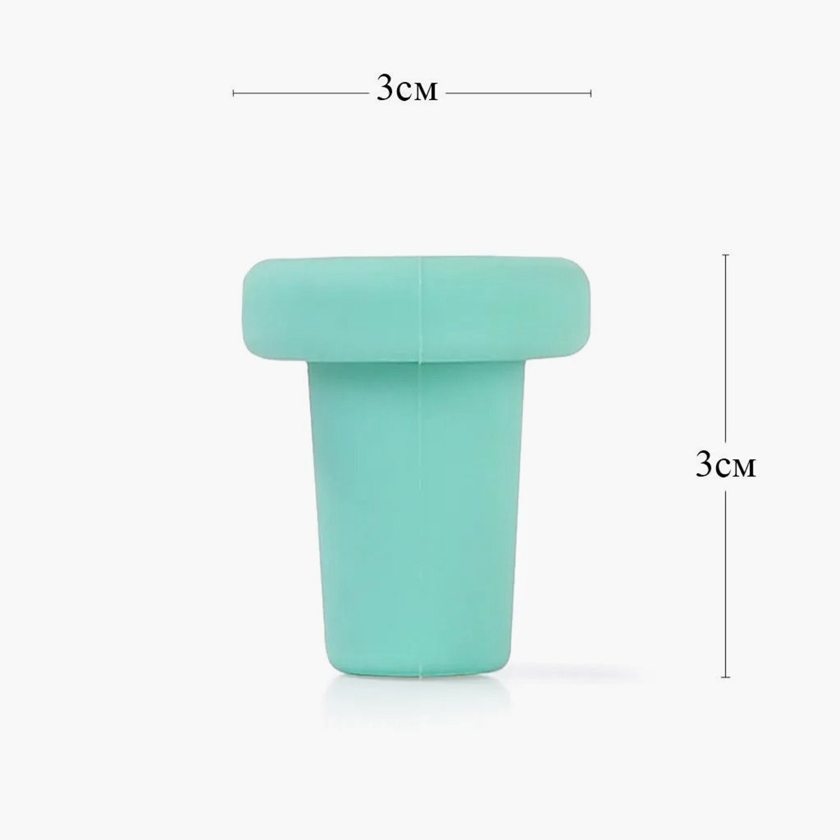 Fissman Bottle Stopper - 4.5x4.5x4 cm-hbxkitchen-kitchenware-kitchenaccessories-image-3