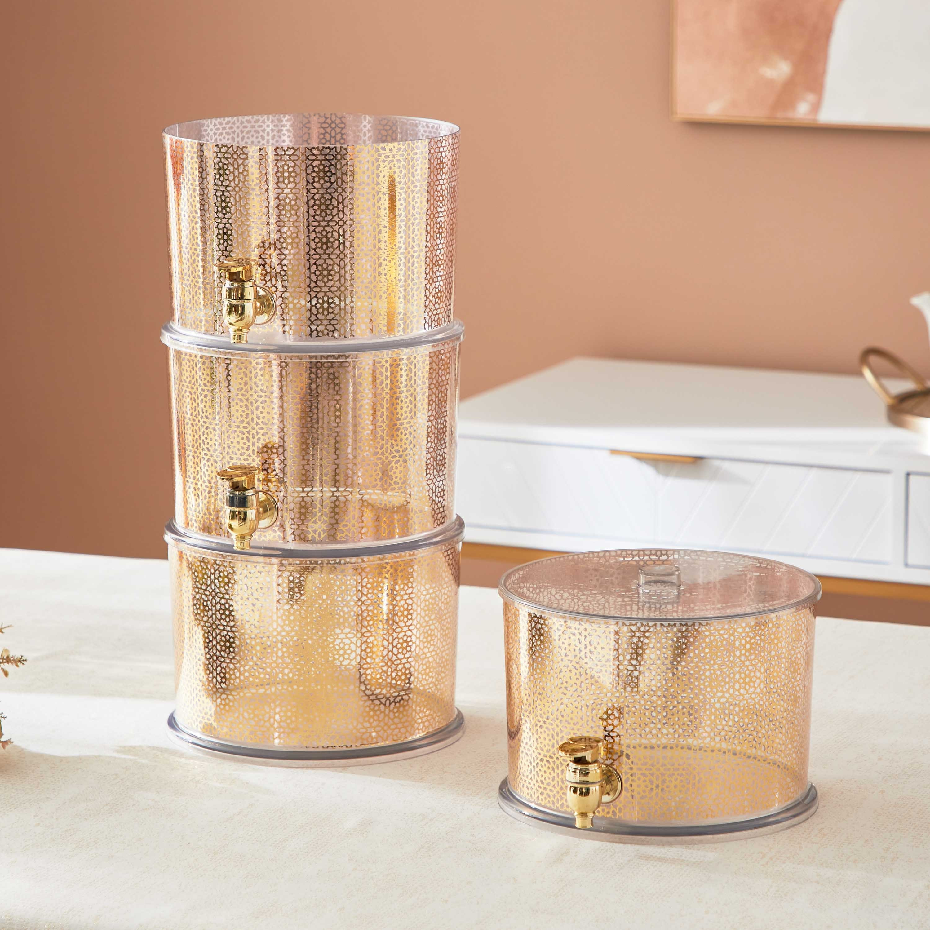 موزع مشروبات 3 طبقات بحامل من ماركازي - 15 لتر-hbxhomeware-hbxkitchen-image-2
