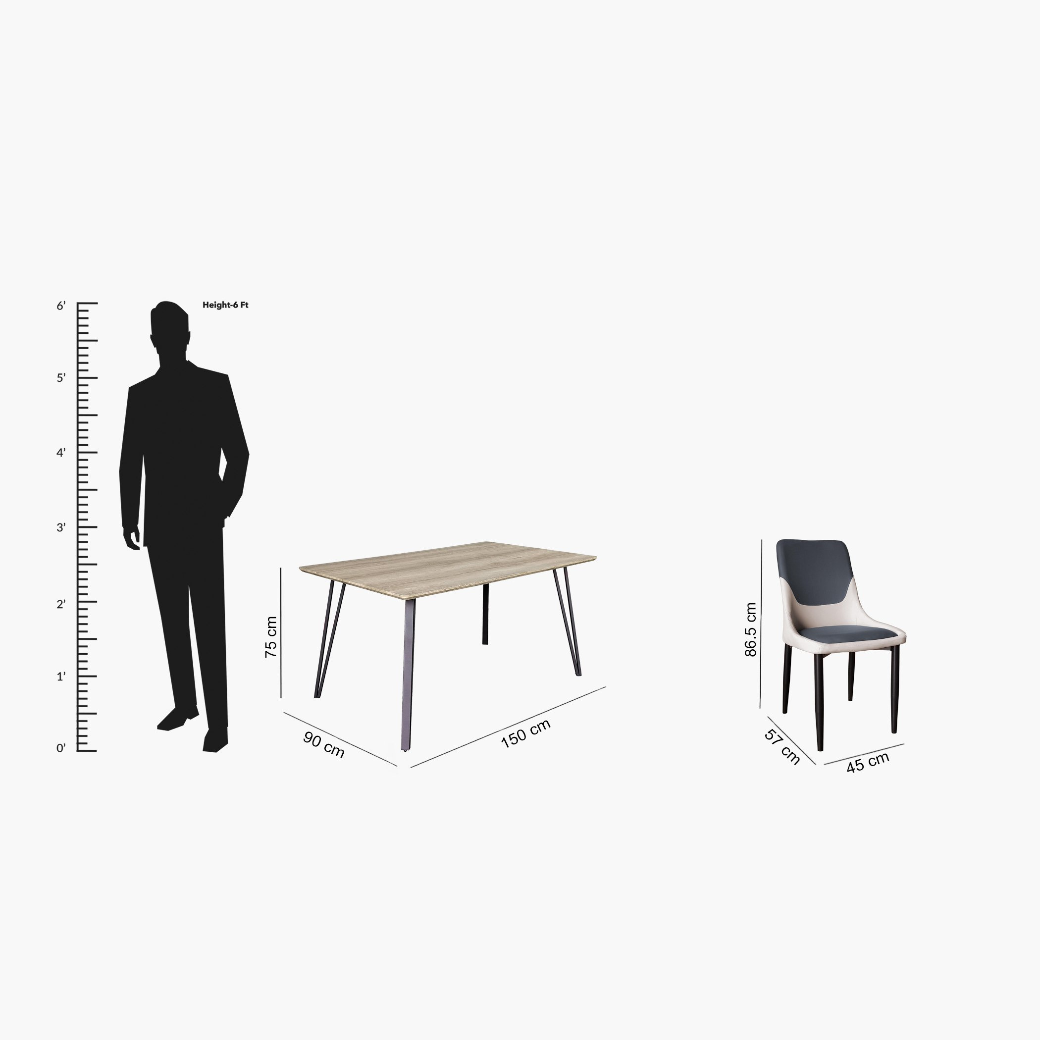 طقم سفرة 6 مقاعد من جودي-hbxfurniture-diningtablesandsets-diningsets-sixseater-image-11