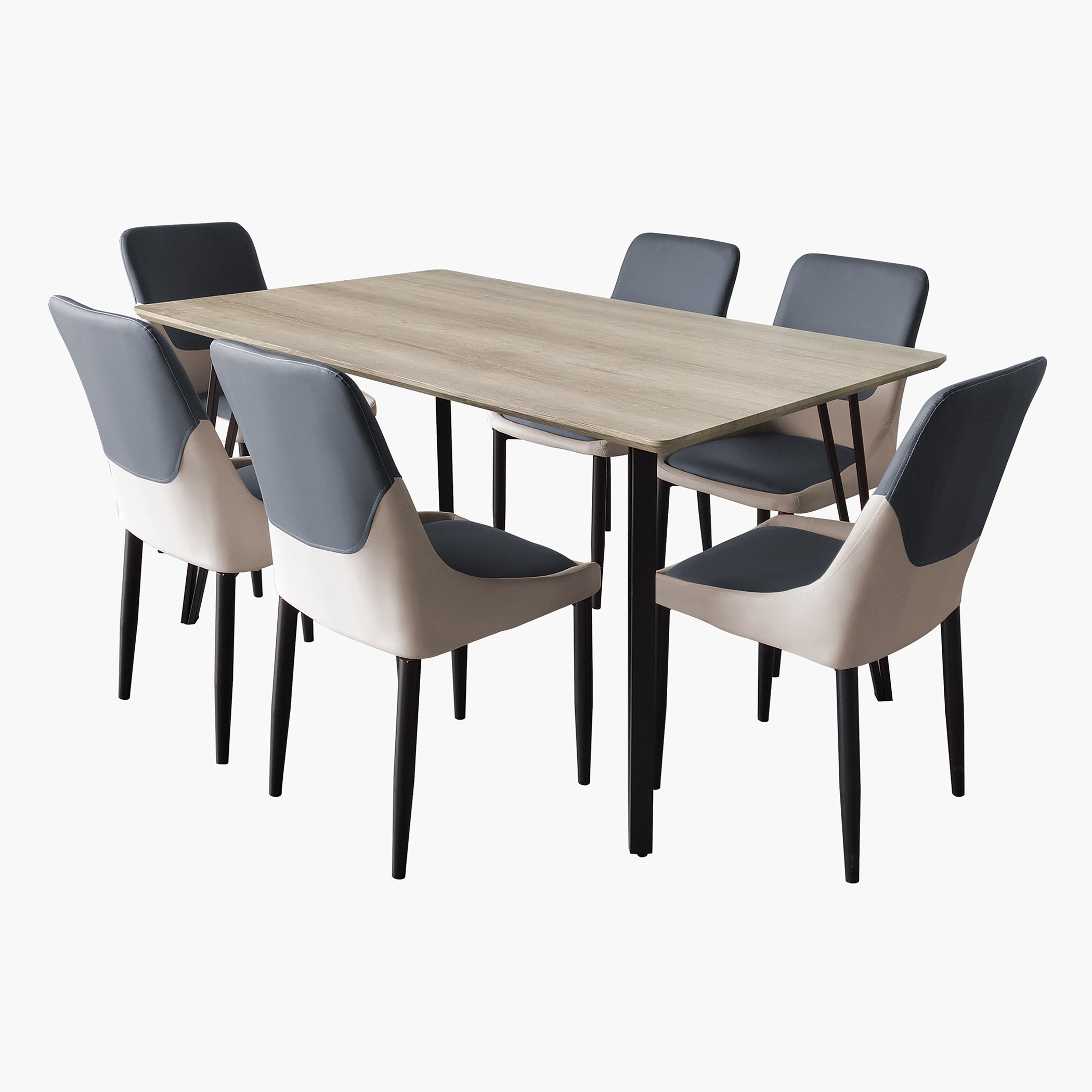 طقم سفرة 6 مقاعد من جودي-hbxfurniture-diningtablesandsets-diningsets-sixseater-image-2