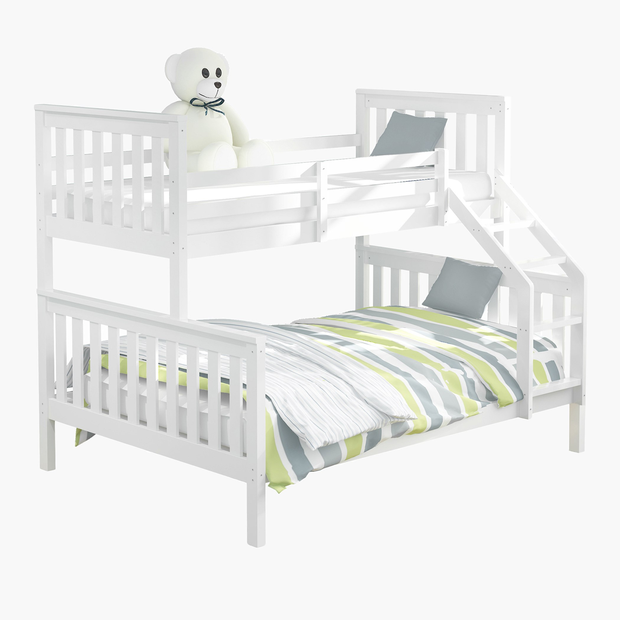 سرير مزدوج بطابقين من هامبتون - 120x200 سم-hbxkidsandyouth-bedsandbedsets-bunkbeds-twin-image-2