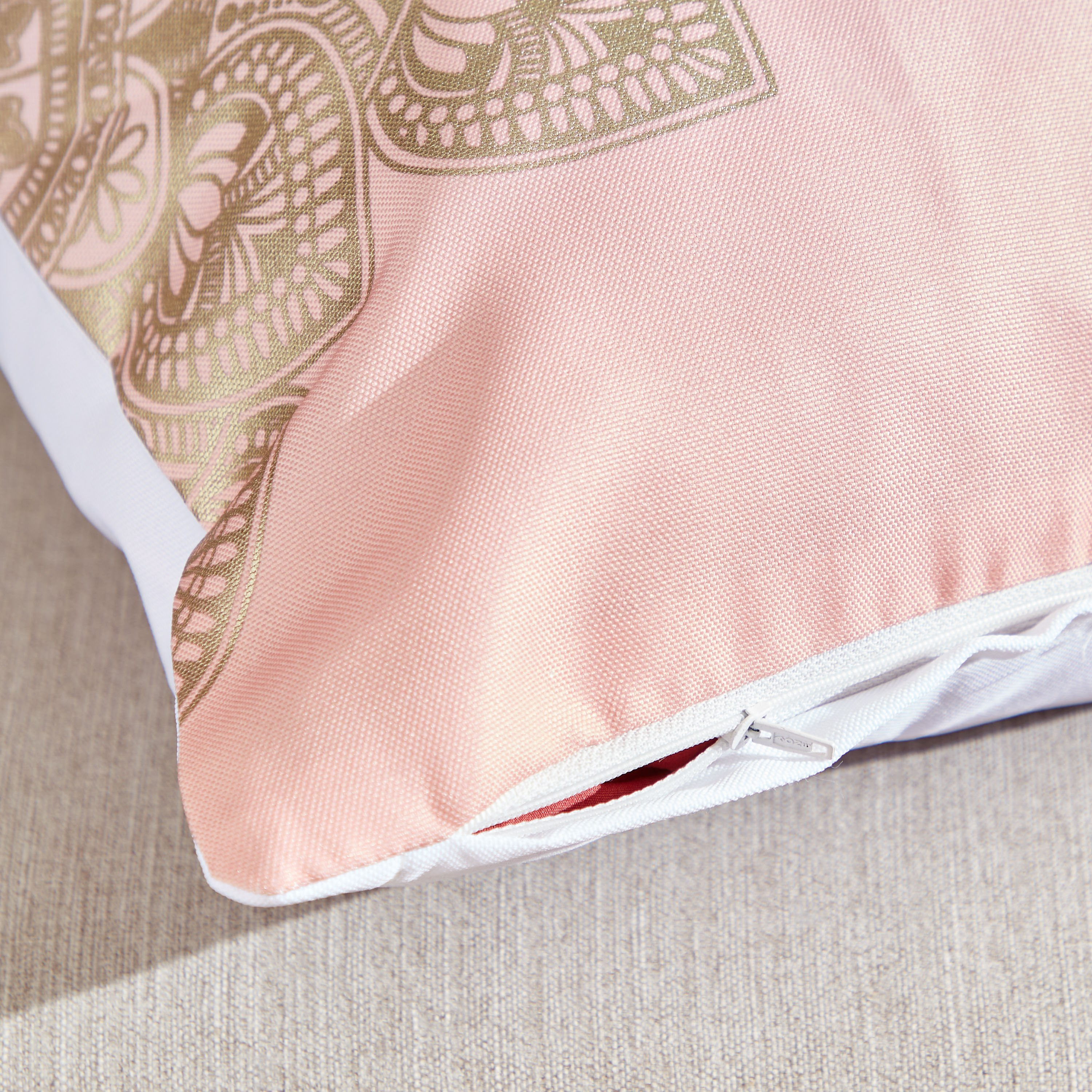 Etasa Welcome Foil and Digital Printed Cushion Cover - 45x45 cm-hbxhomeware-cushionsandcovers-cushioncovers-image-3