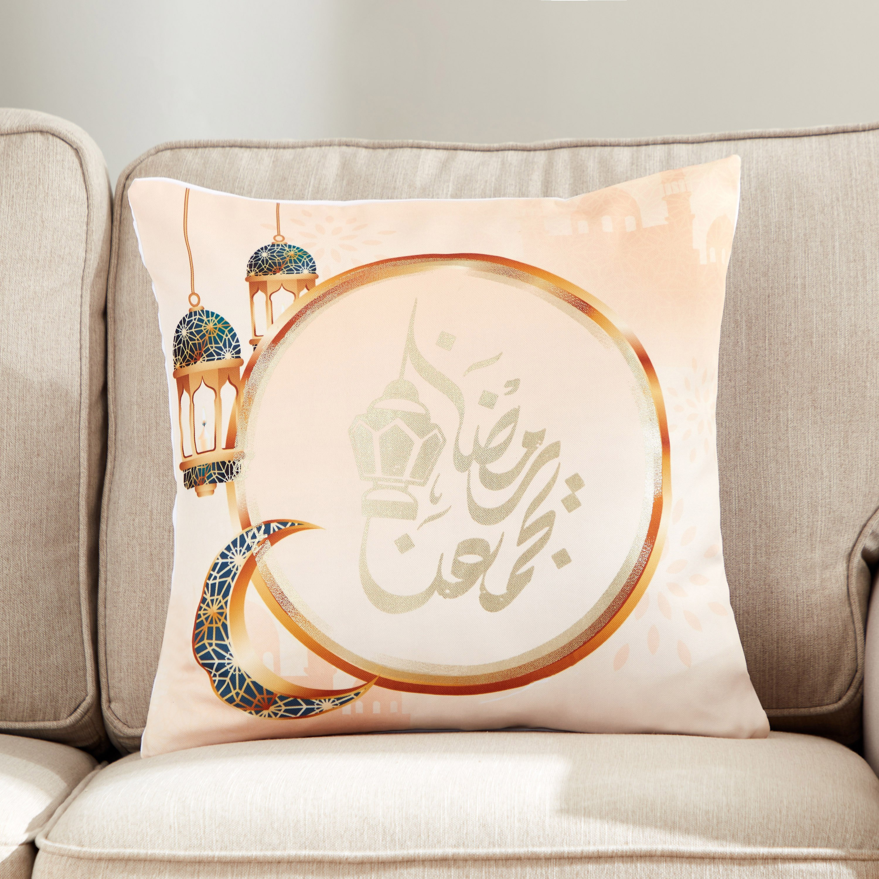 غطاء وسادة بطبعات رقميّة وفويل رمضان من ايتاسا - 45x45 سم-PROMO_HB_AE_B1G1_250925-image-1