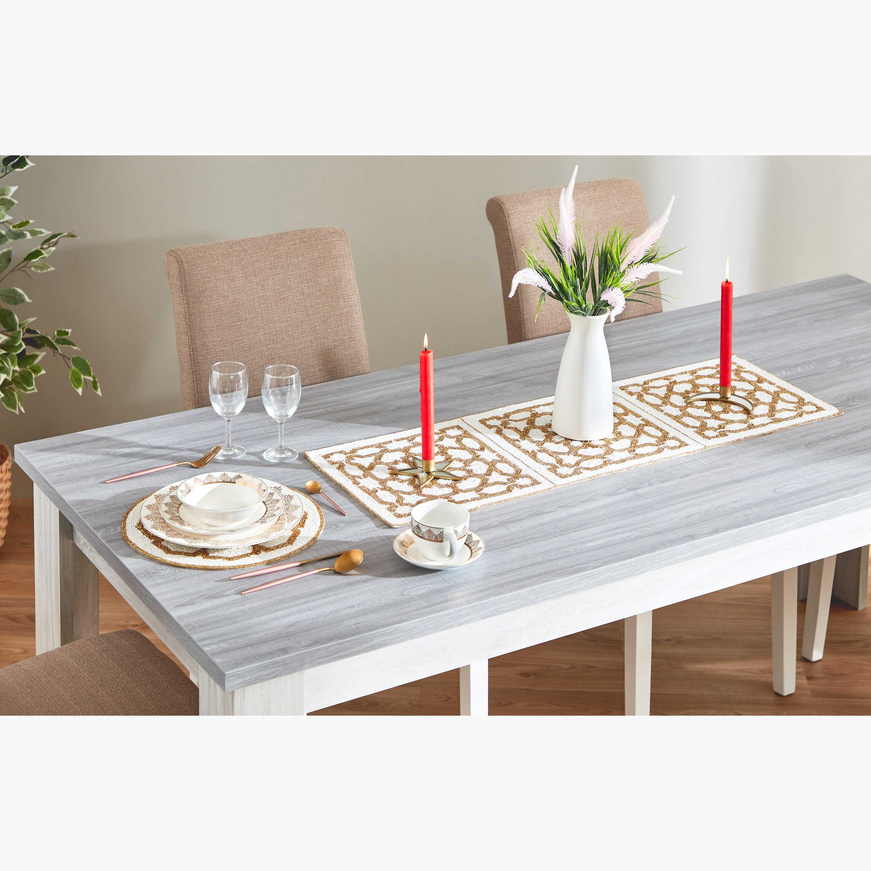 لبادة صحون مزينة بالخرز من ماركازي - 35 سم-hbxdecorandfurnishings-homefurnishings-tablelinens-image-4