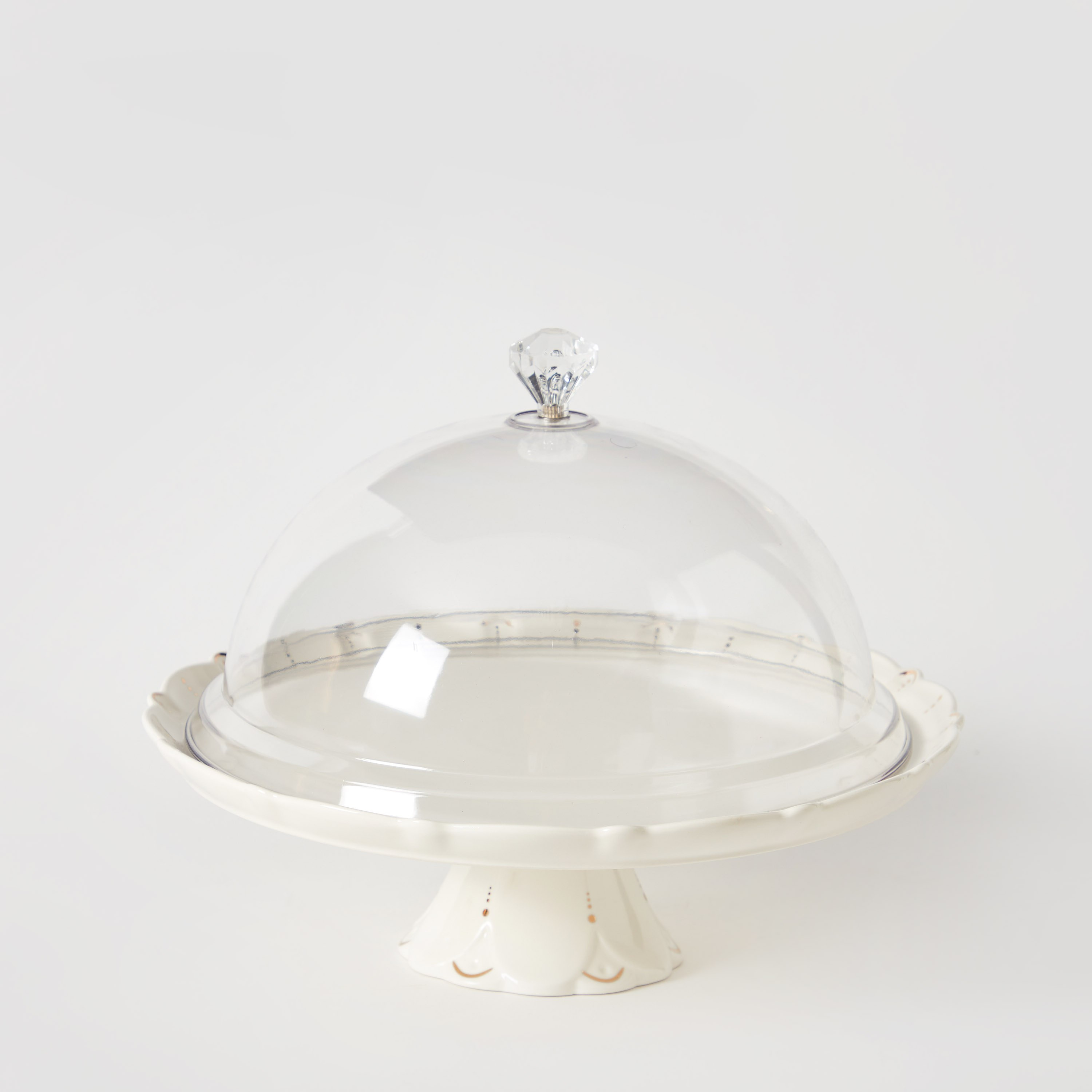 حامل تقديم كيك بقبة أكريليك من فيستال - 33.5 سم-hbxdecorandfurnishings-tabletop-serveware-image-7