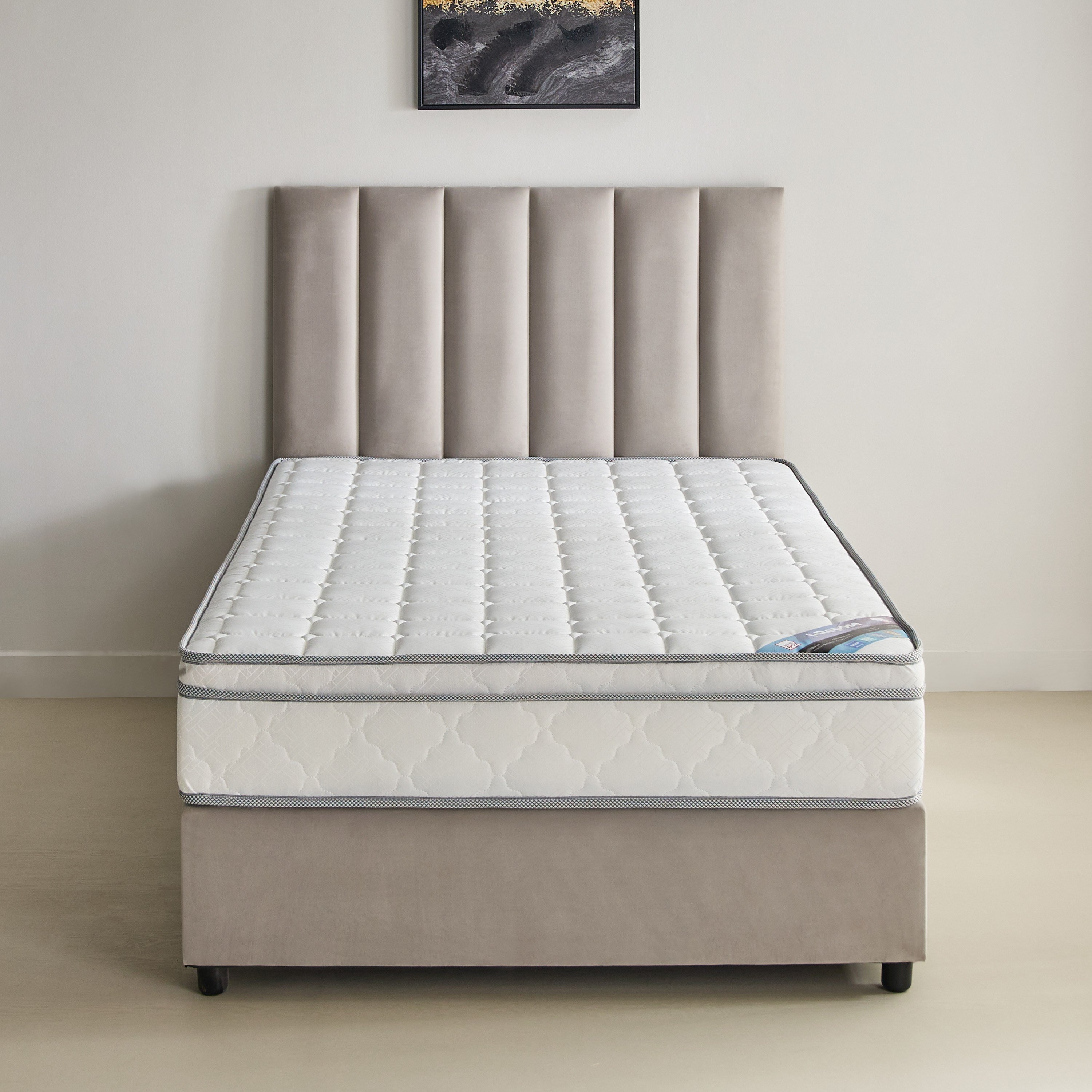 SleepNest iRepose Box Top Medium Firm Bonnell Spring Twin Mattress - 120x200x24 cm-hbxfurniture-mattresses-twin-image-3