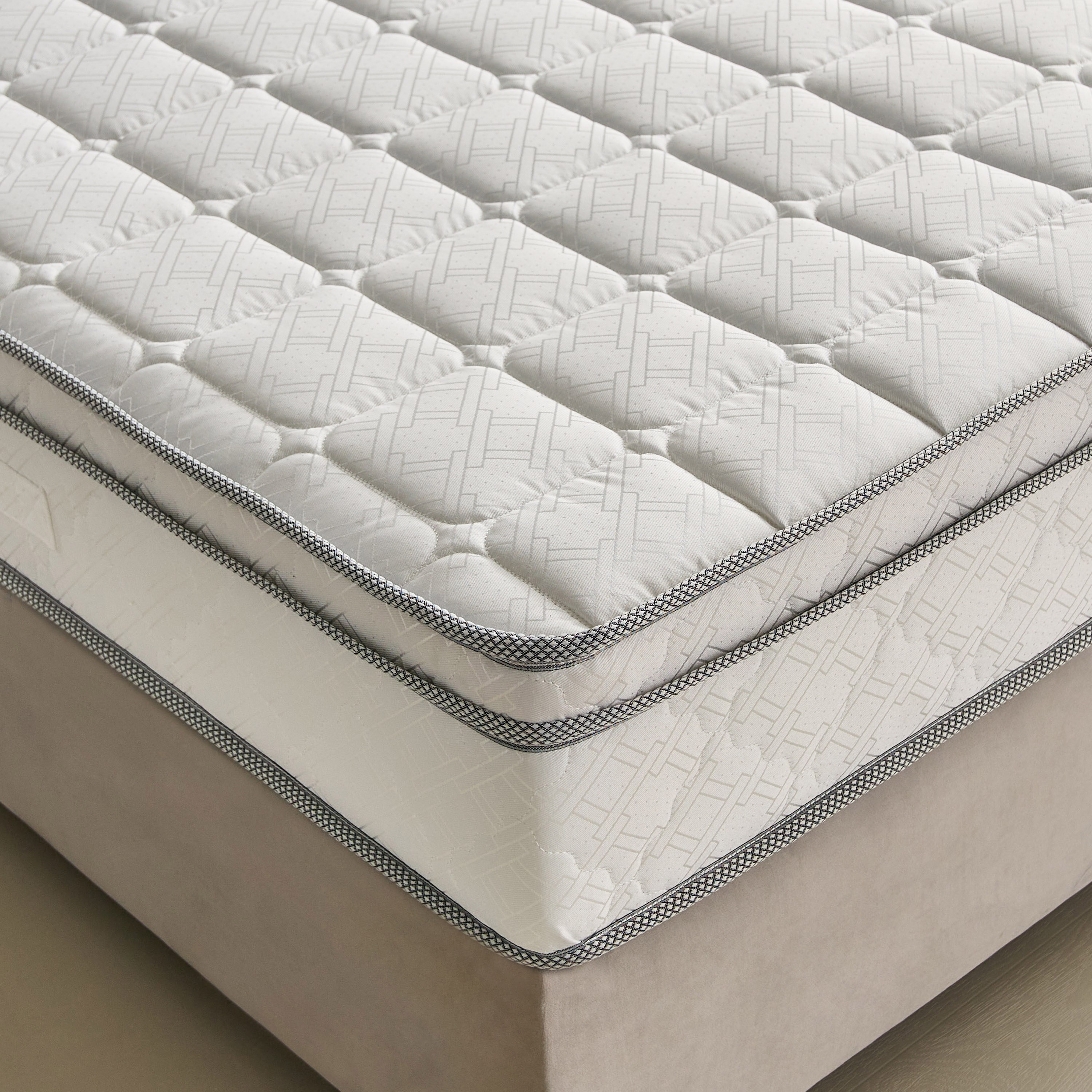 SleepNest iRepose Box Top Medium Firm Bonnell Spring Twin Mattress - 120x200x24 cm-hbxfurniture-mattresses-twin-image-6