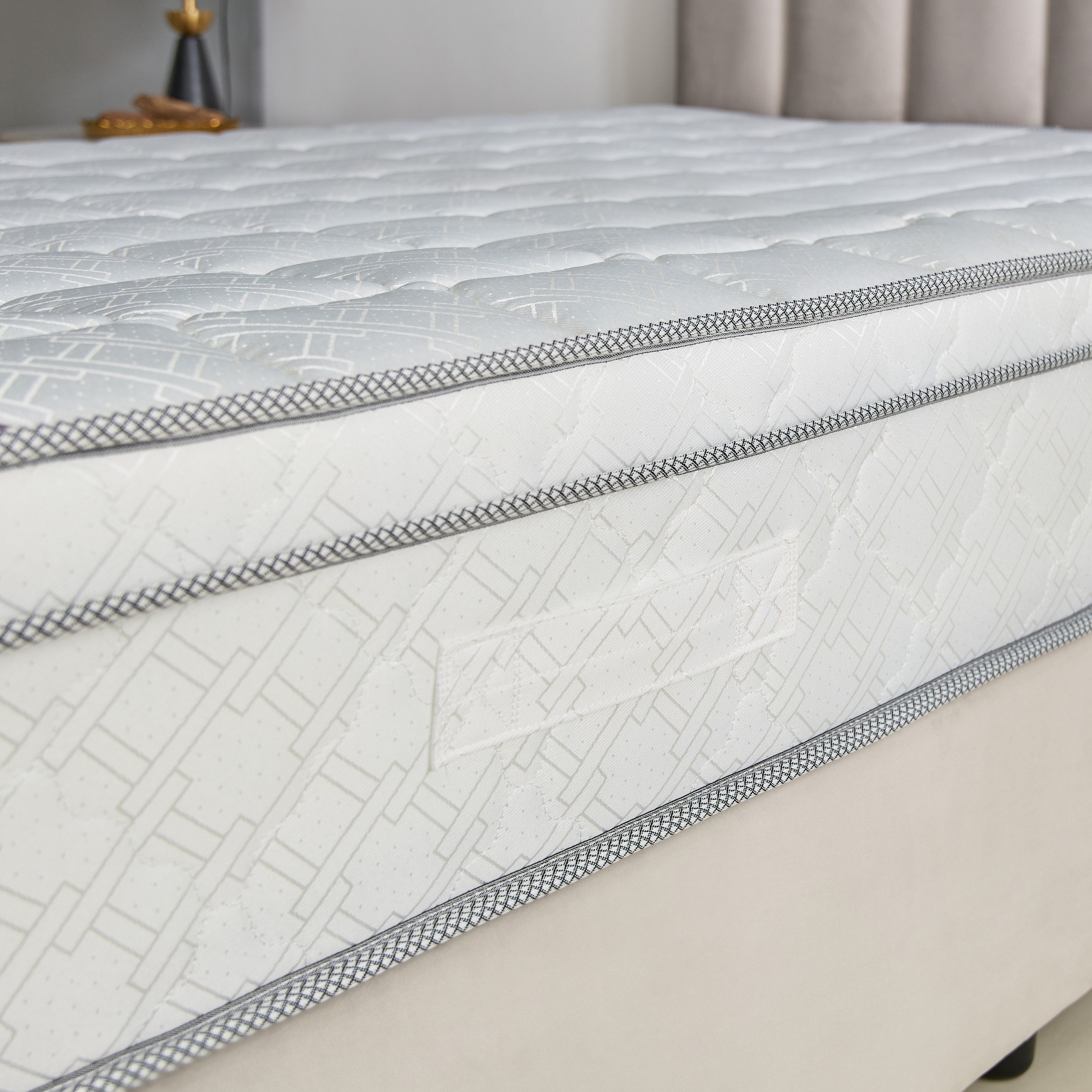 SleepNest iRepose Box Top Medium Firm Bonnell Spring Twin Mattress - 120x200x24 cm-hbxfurniture-mattresses-twin-image-8