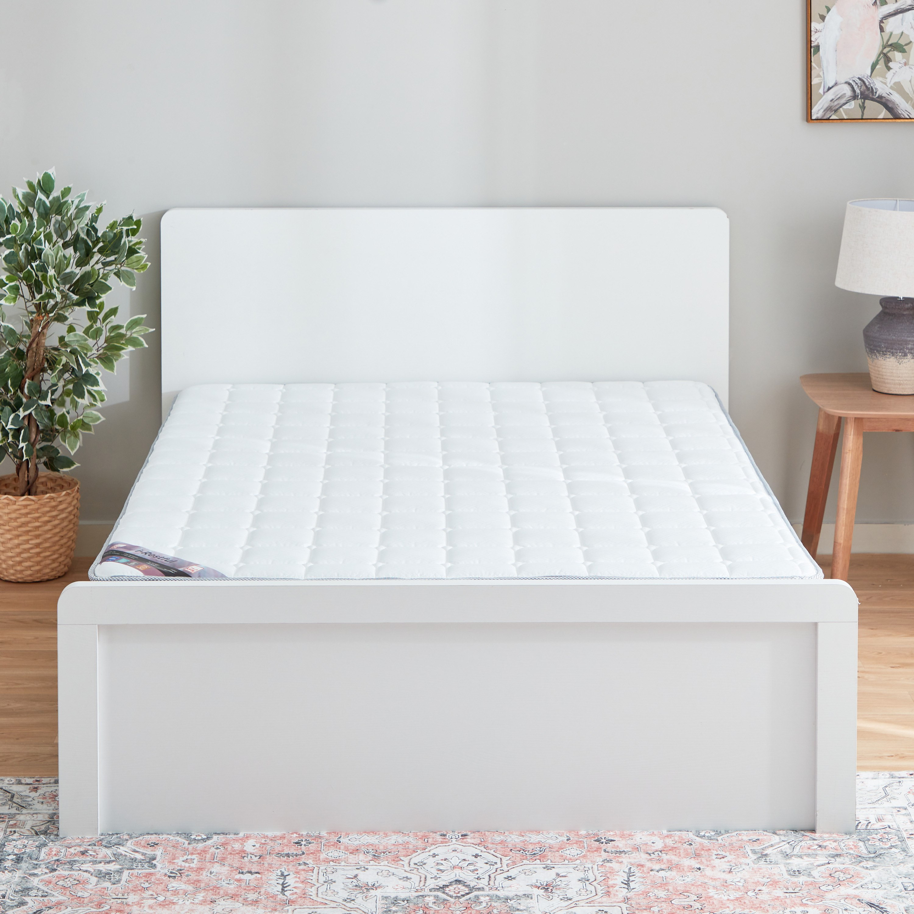 مرتبة كوين متوسطة الصلابة بنوابض حلزونية وسطح وسادة من سليب نيست آي ريستفول - 150x200x24 سم-hbxbedroom-mattresses-queen-image-3
