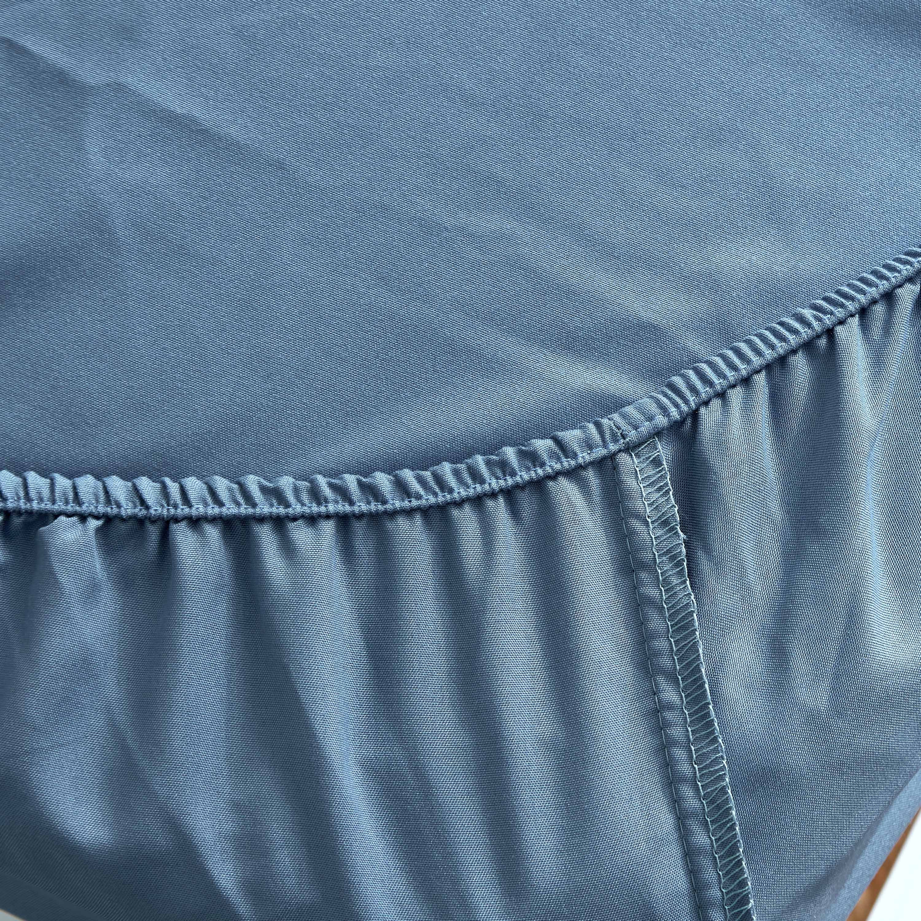 Axis Solid Single Microfiber Fitted Sheet - 90x190+20 cm-hbxhomeware-hbxbedroom-image-5