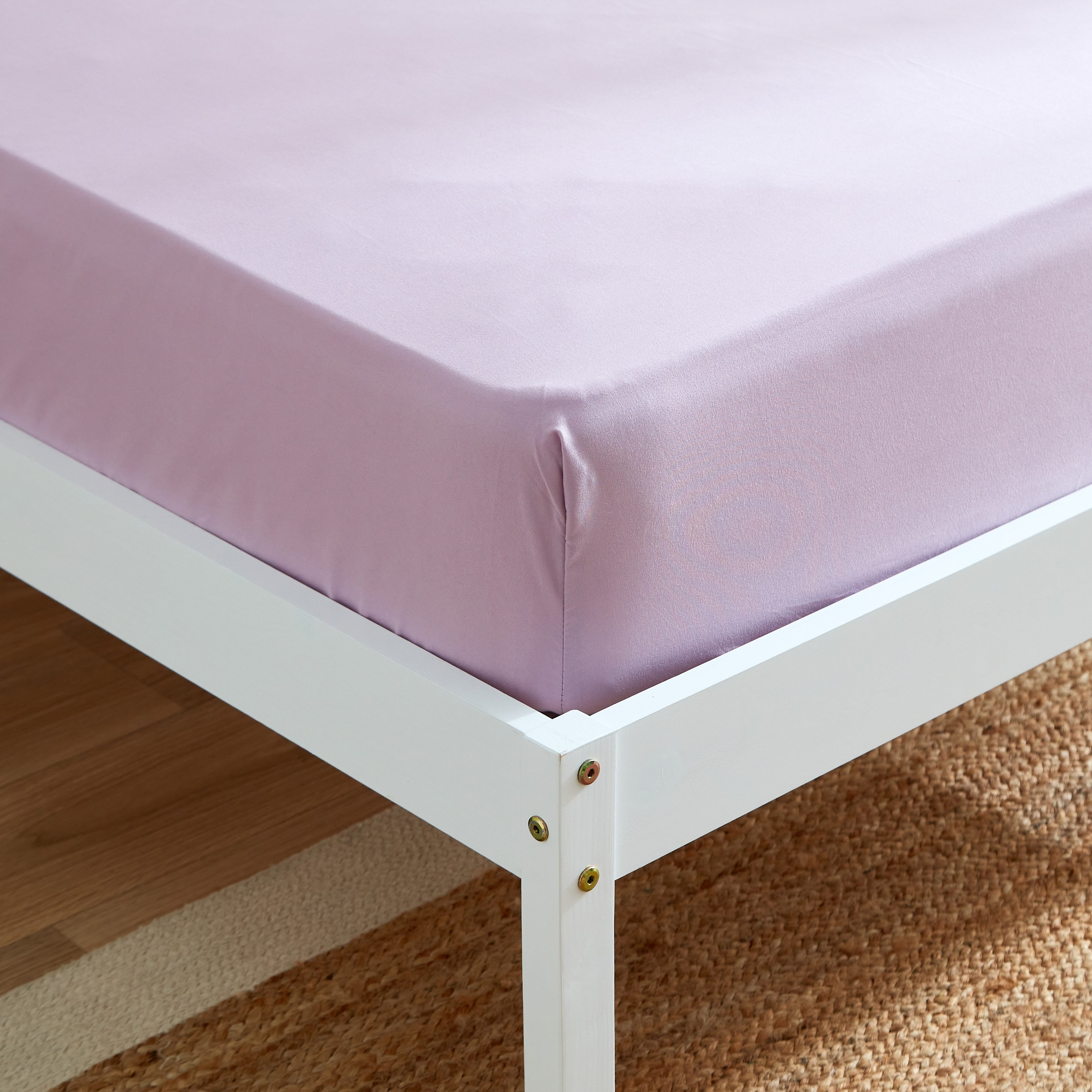 شرشف مطاطي فردي سادة من الألياف الدقيقة من أكسيس - 90x190+20 سم-hbxhomeware-hbxbedroom-image-4