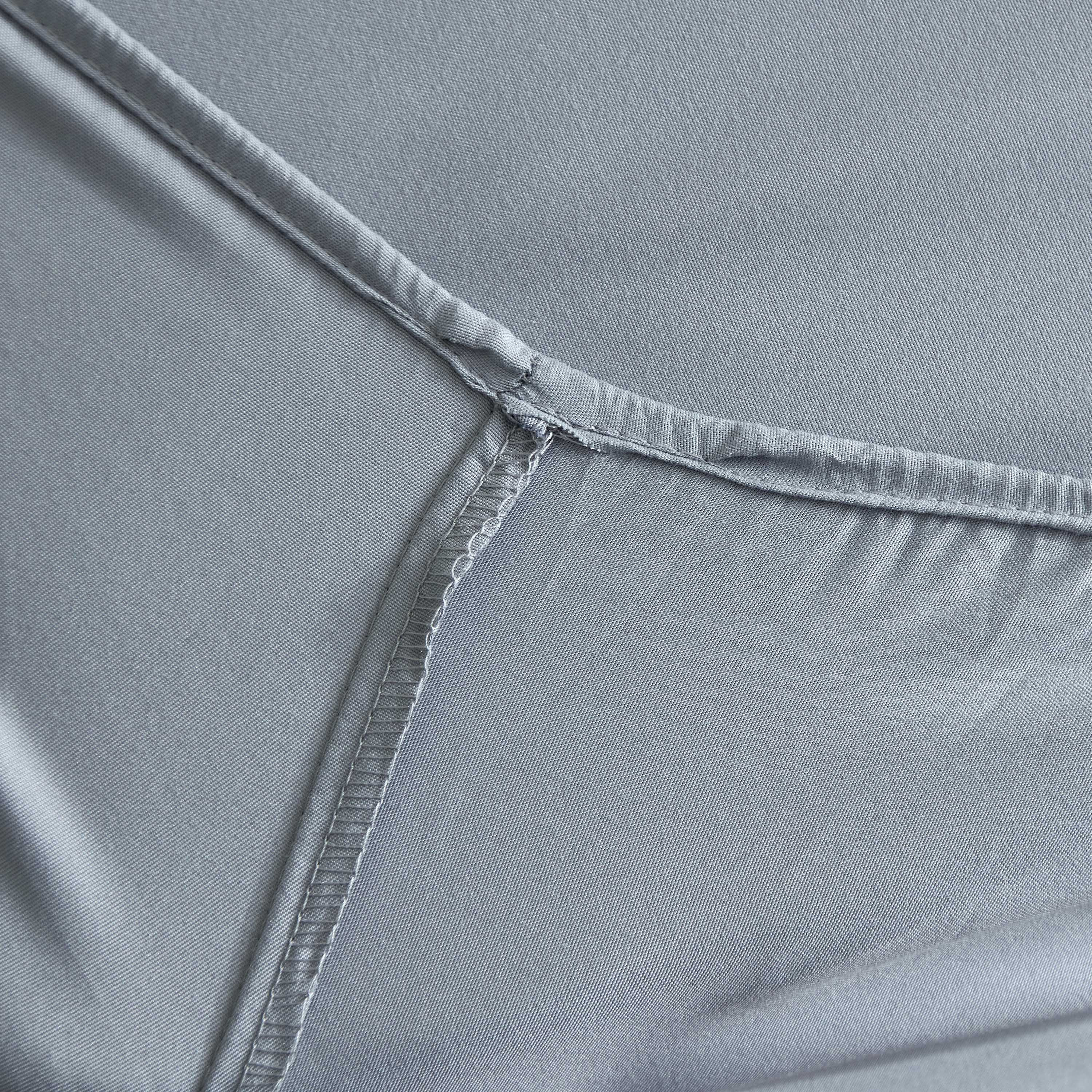 شرشف مطاطي فردي سادة من الألياف الدقيقة من أكسيس - 90x190+20 سم-hbxhomeware-hbxbedroom-image-5