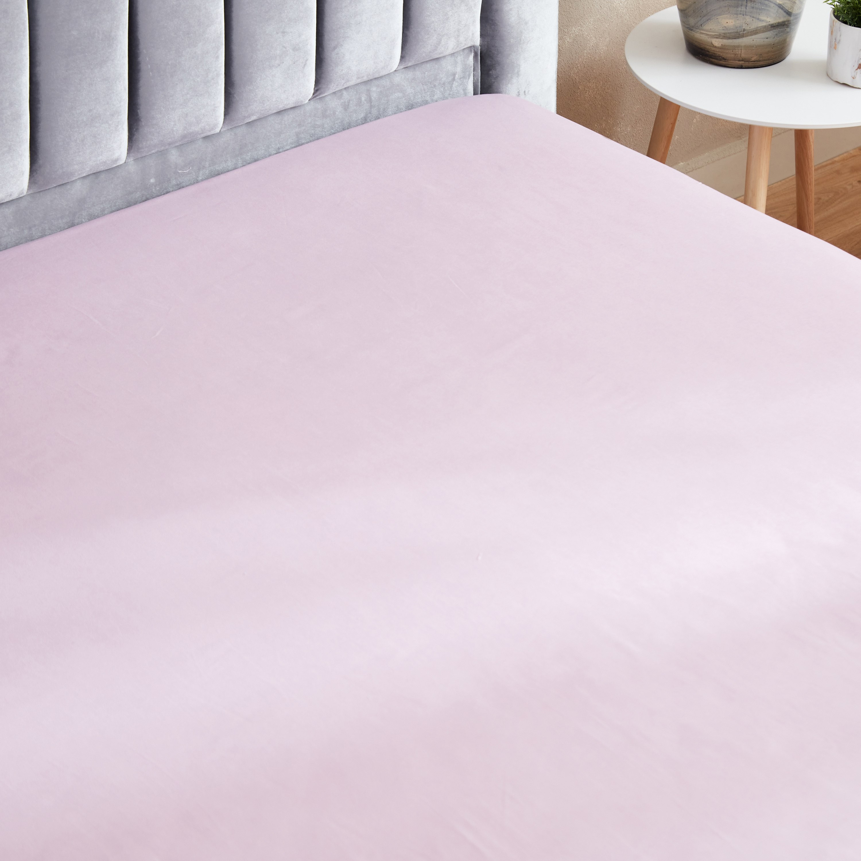 Axis Solid Microfiber King Fitted Sheet - 180x200+25 cm-hbxhomeware-bedding-fittedsheets-image-4