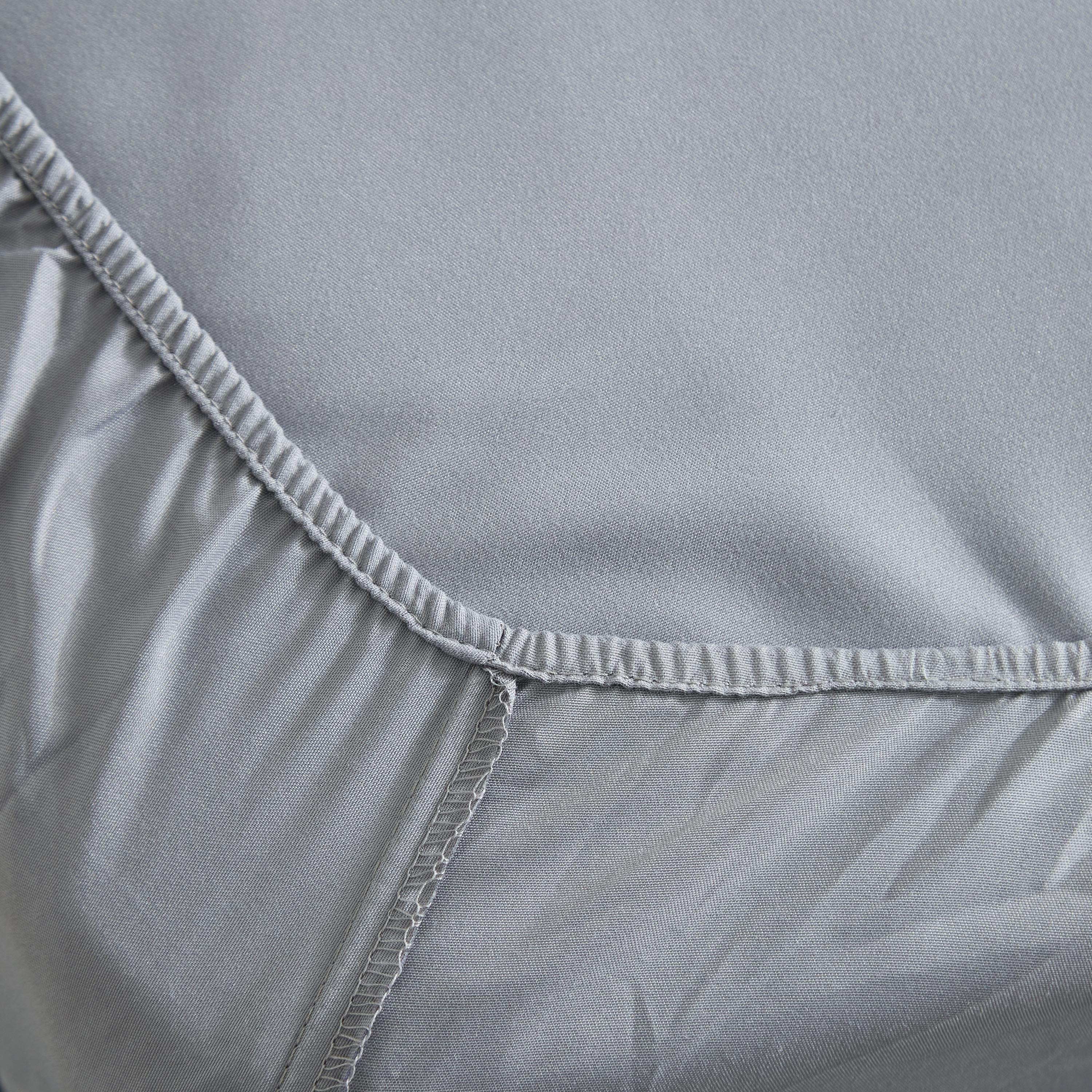 Axis Solid Microfiber King Fitted Sheet - 180x200+25 cm-hbxhomeware-hbxbedroom-image-6