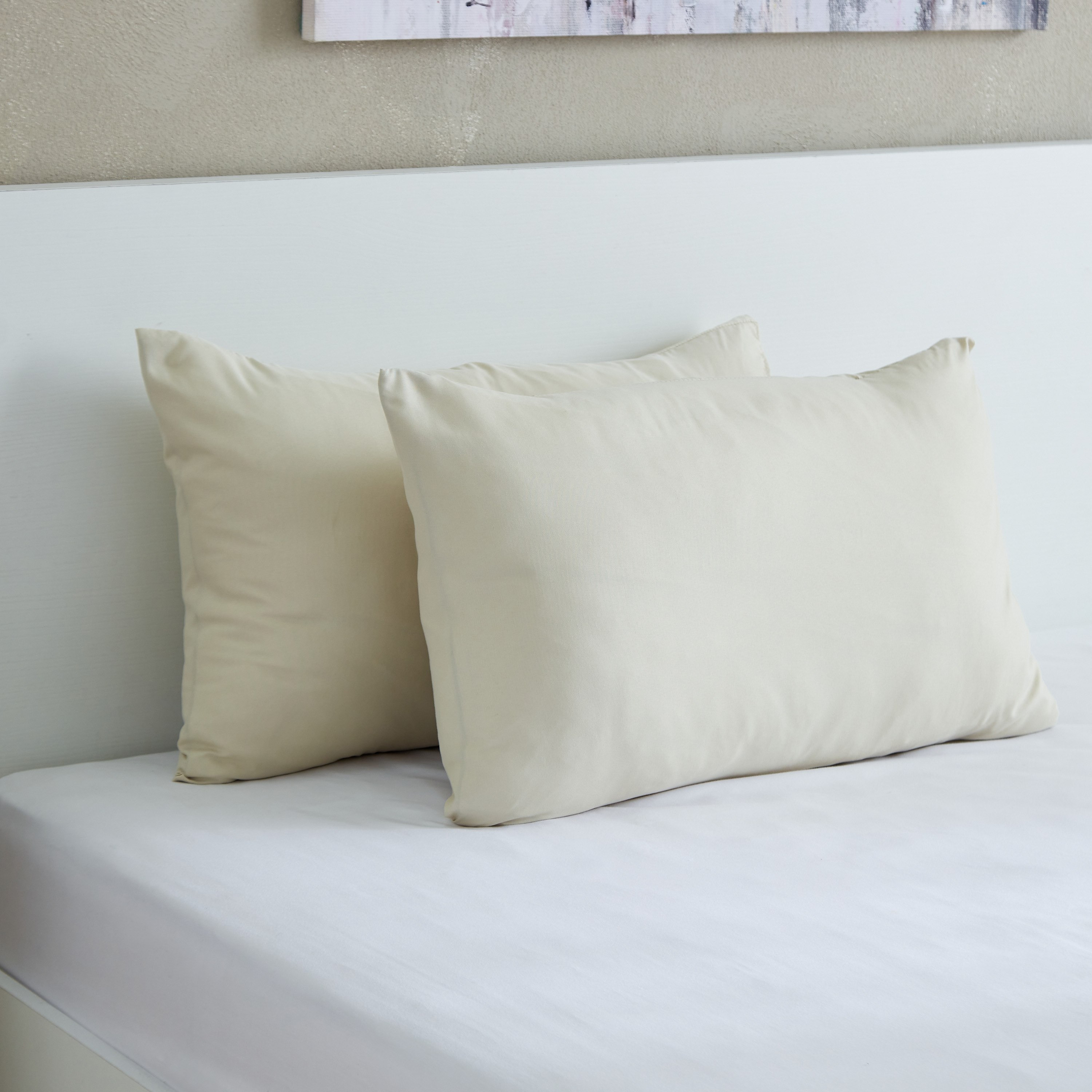 Axis 2-Piece Solid Microfibre Pillowcase Set - 45x70 cm-hbxhomeware-hbxbedroom-image-1