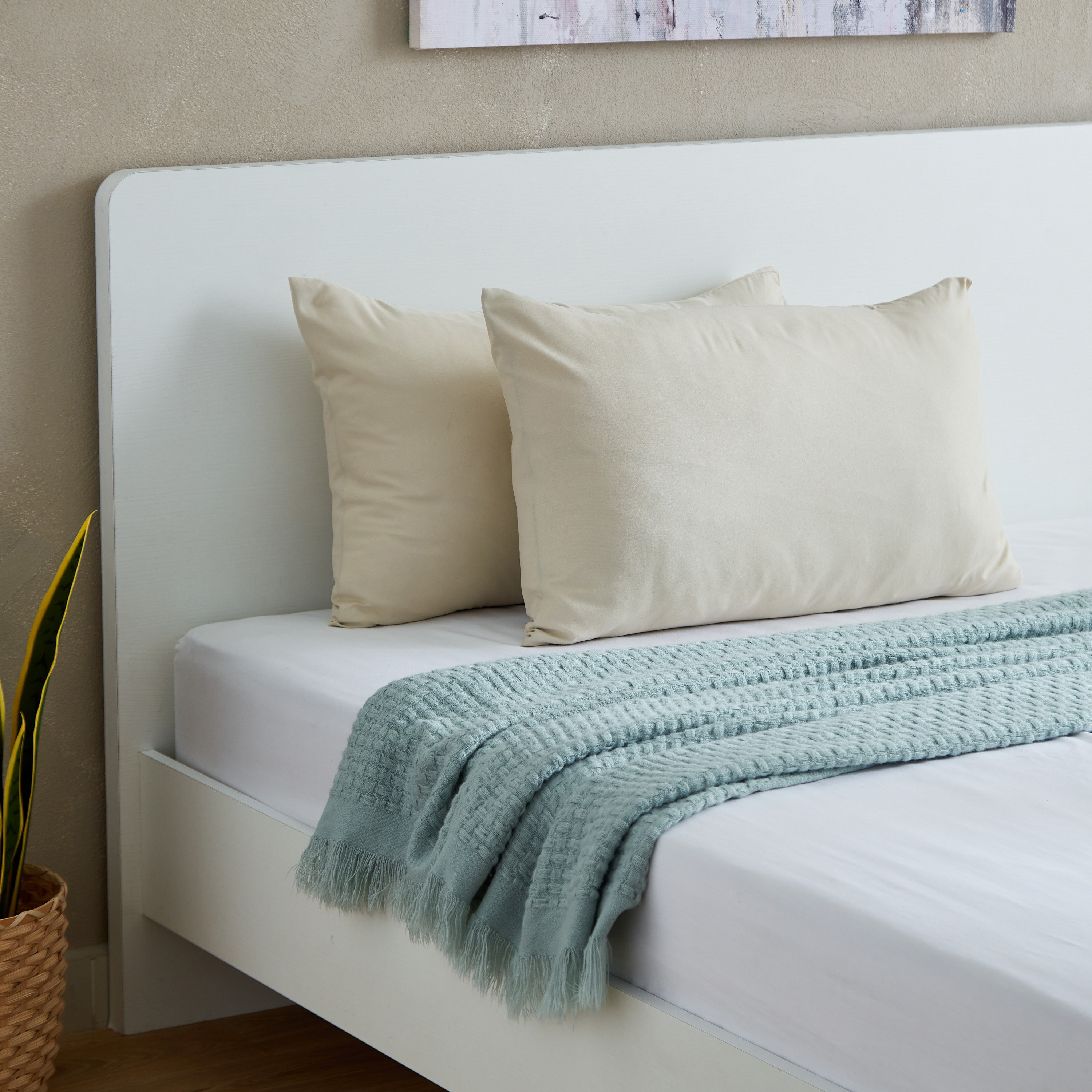 Axis 2-Piece Solid Microfibre Pillowcase Set - 45x70 cm-hbxhomeware-hbxbedroom-image-5