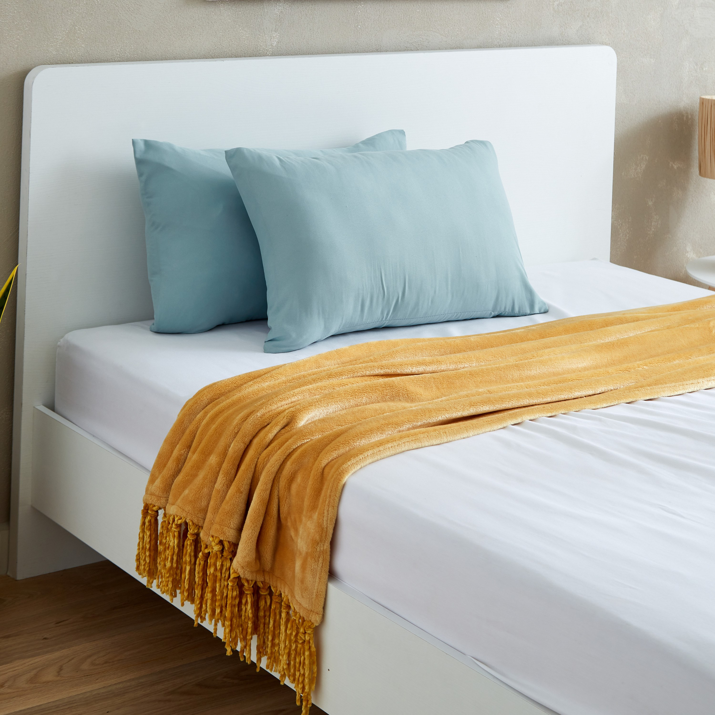 زوج أغطية وسائد سادة من الألياف الدقيقة من أكسيس - 45x70 سم-hbxhomeware-hbxbedroom-image-5