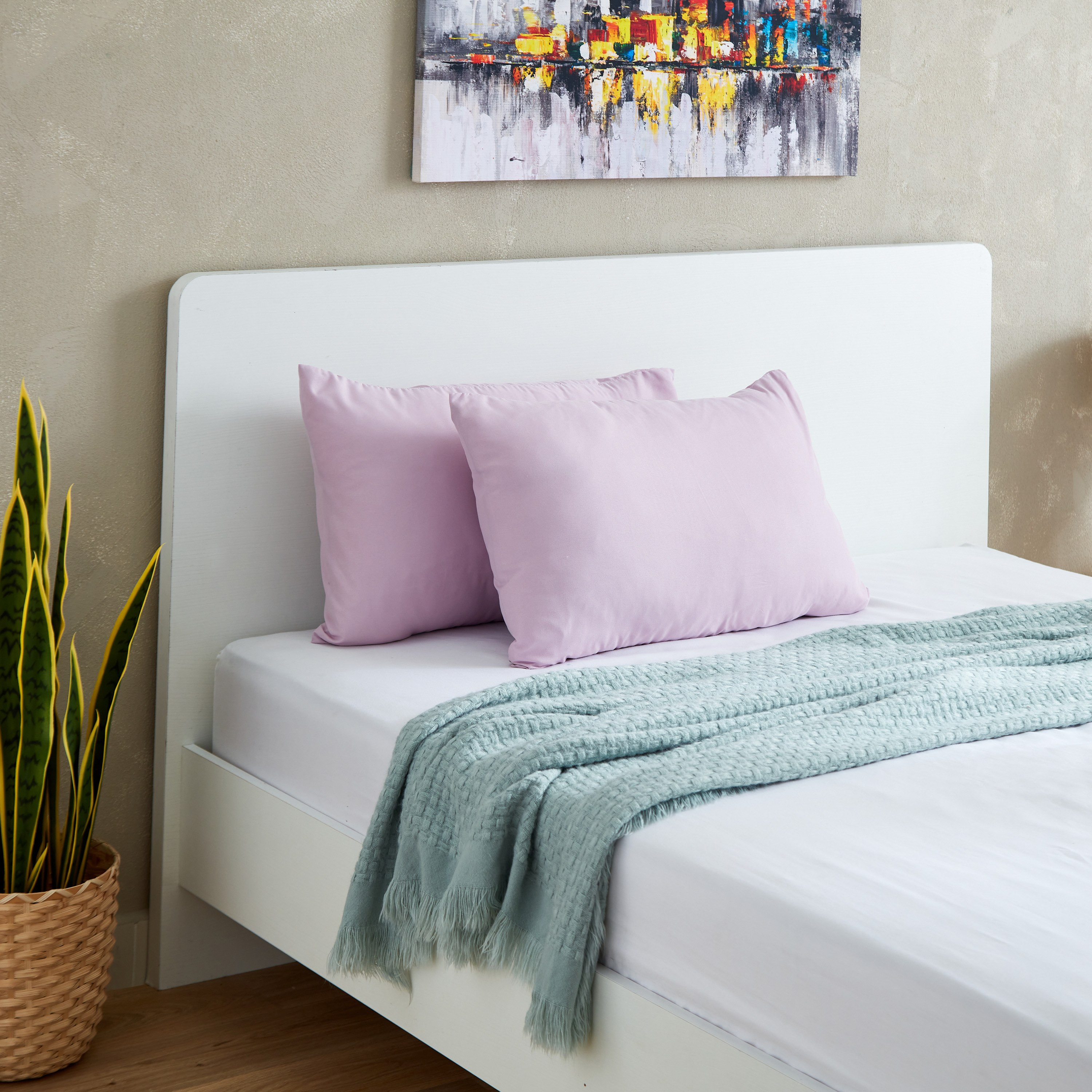 Axis 2-Piece Solid Microfibre Pillowcase Set - 45x70 cm-hbxhomeware-hbxbedroom-image-5