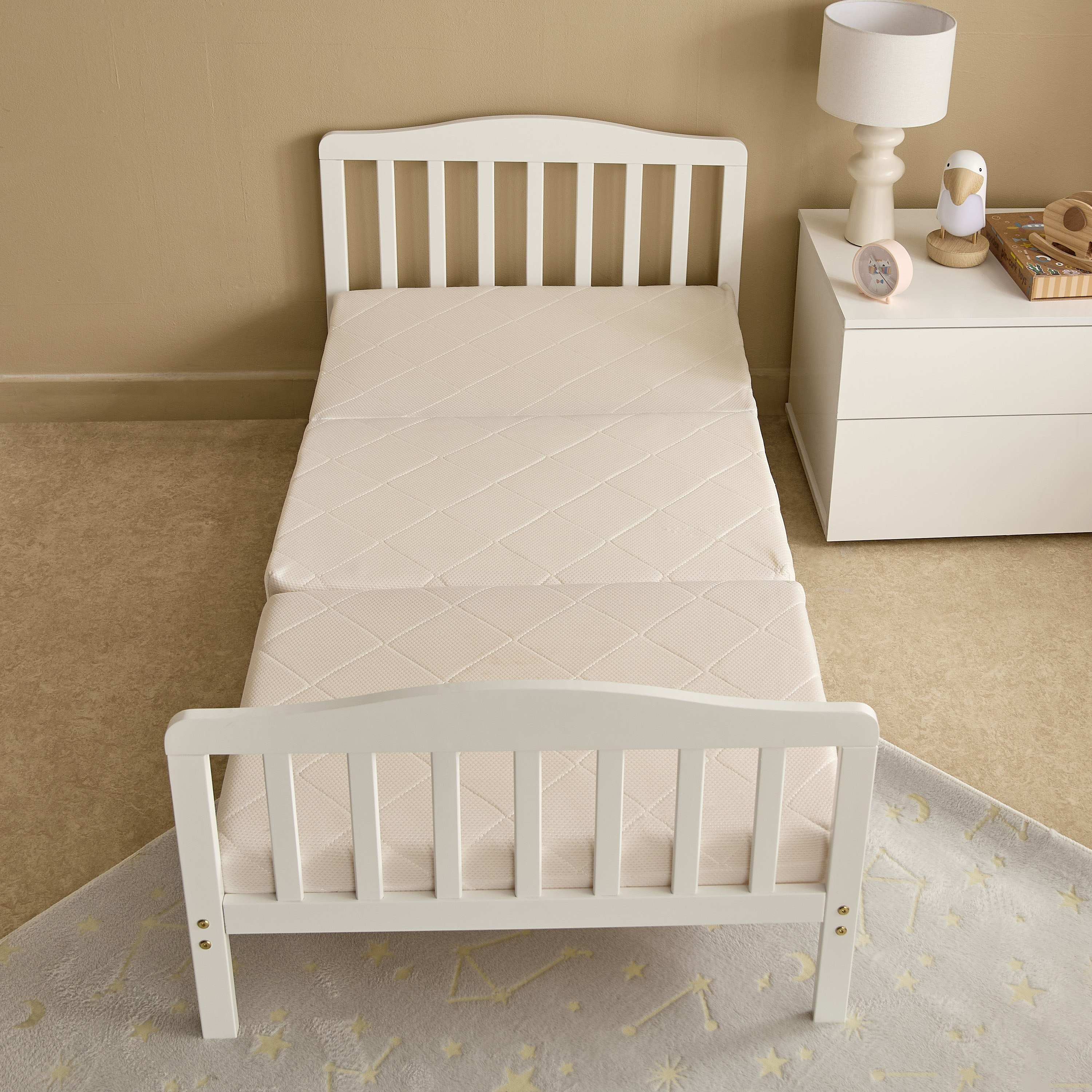 SleepEase iKids Comforto Trifold Foldable Travel Foam Toddler Mattress - 70x140x10 cm-PROMO_HB_KSA_HBX10_190925-image-2