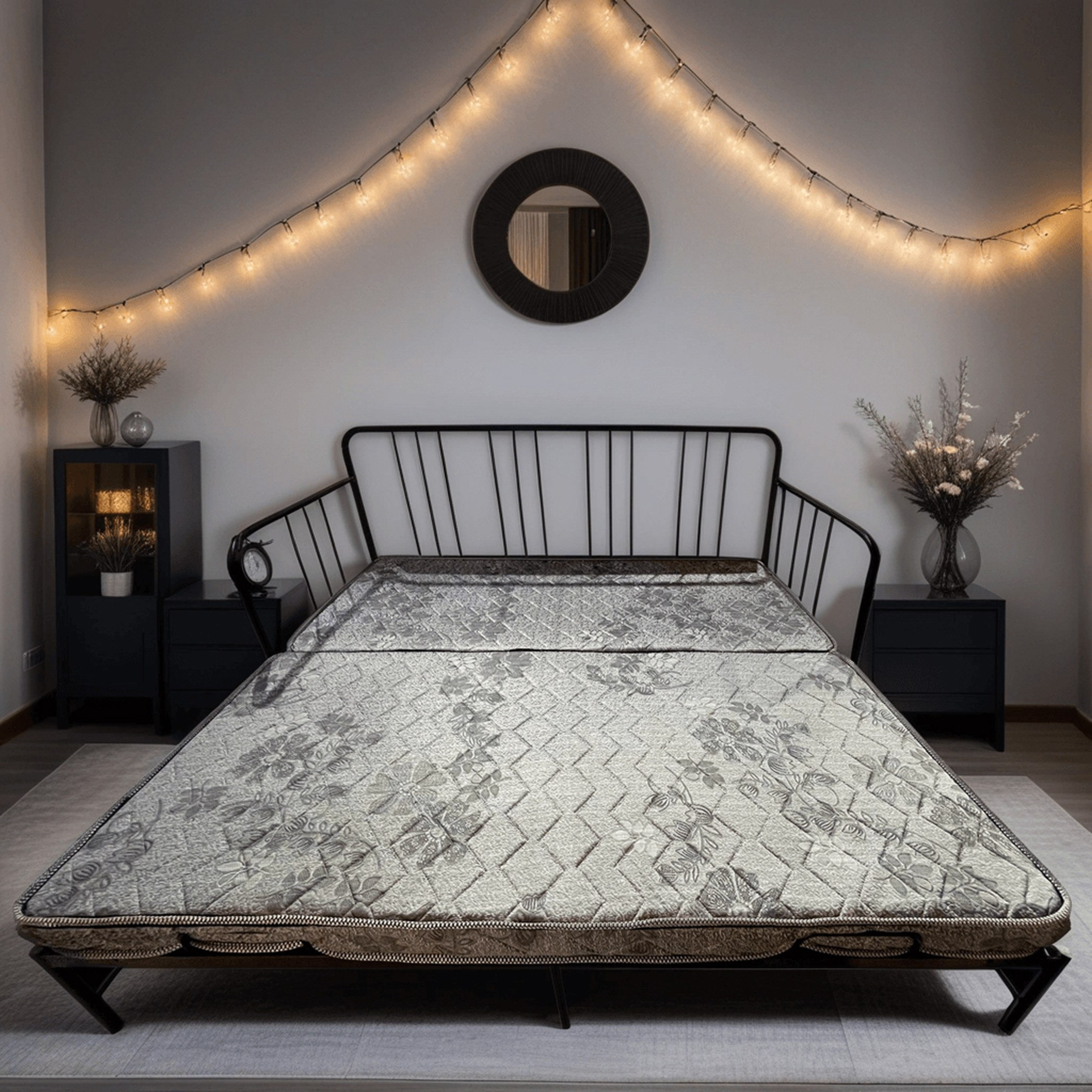 SleepEase iUrban Firm Rebonded Foam King Mattress for Extendable Daybed - 90/180x200 cm-hbxfurniture-mattresses-king-image-1
