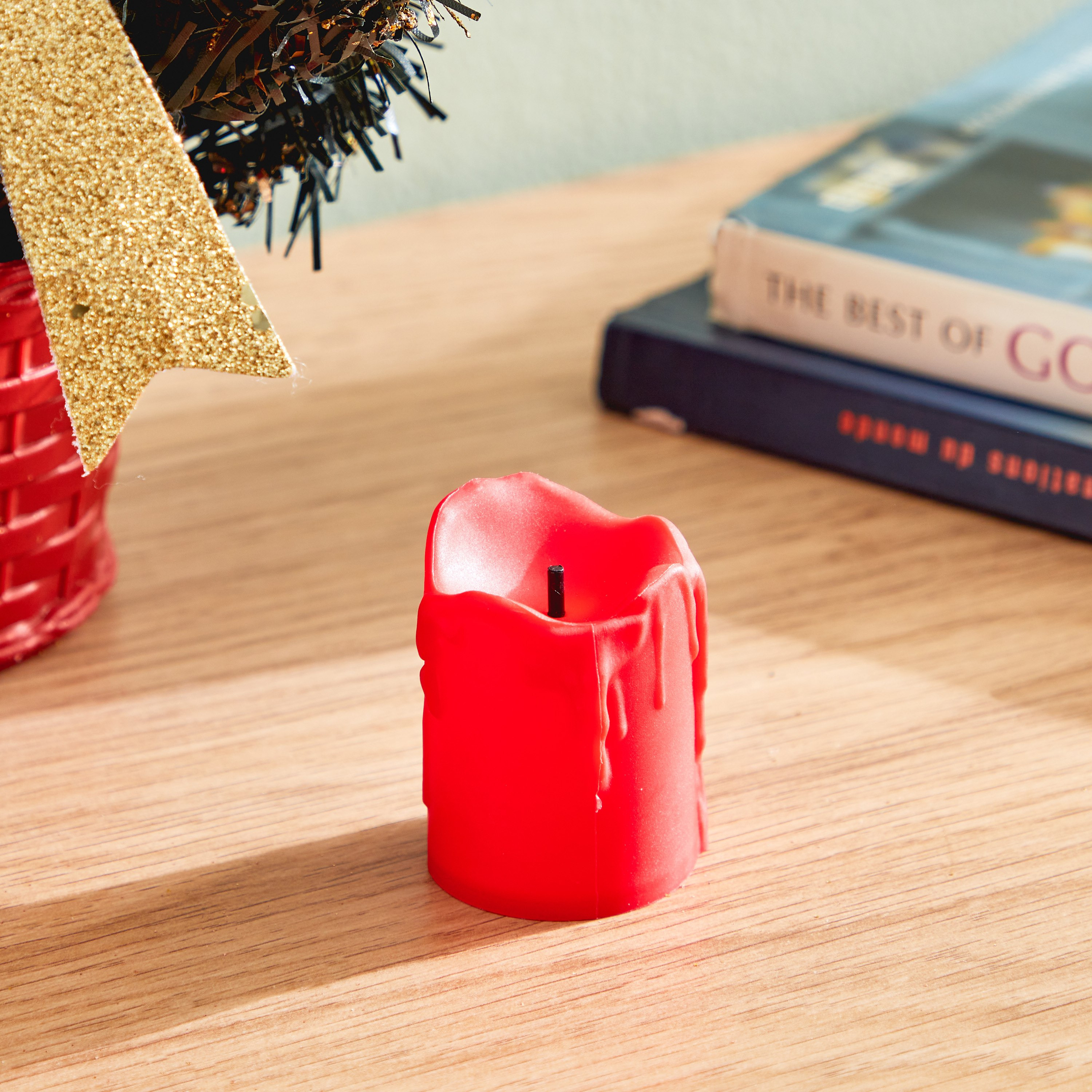 Eve Chamdol LED Tealight Candle with Black Wick - 3x3x4 cm-hbxhomeware-hbxdecorandfurnishings-image-1
