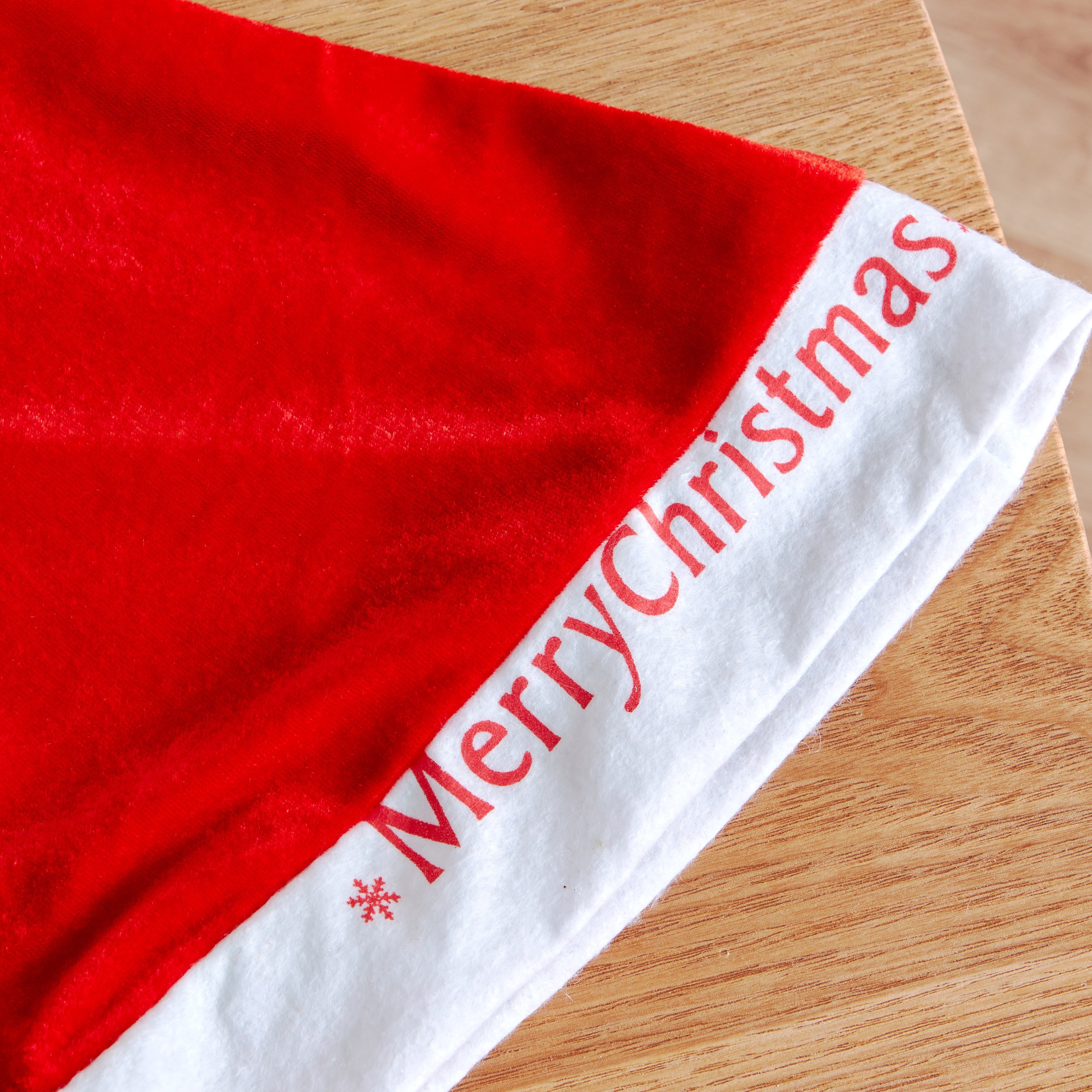 Eve Chamdol Felt Christmas Hat with Merry Christmas Detail - 31x2x46 cm-PROMO_HB_AE_B1G1_250925-image-3