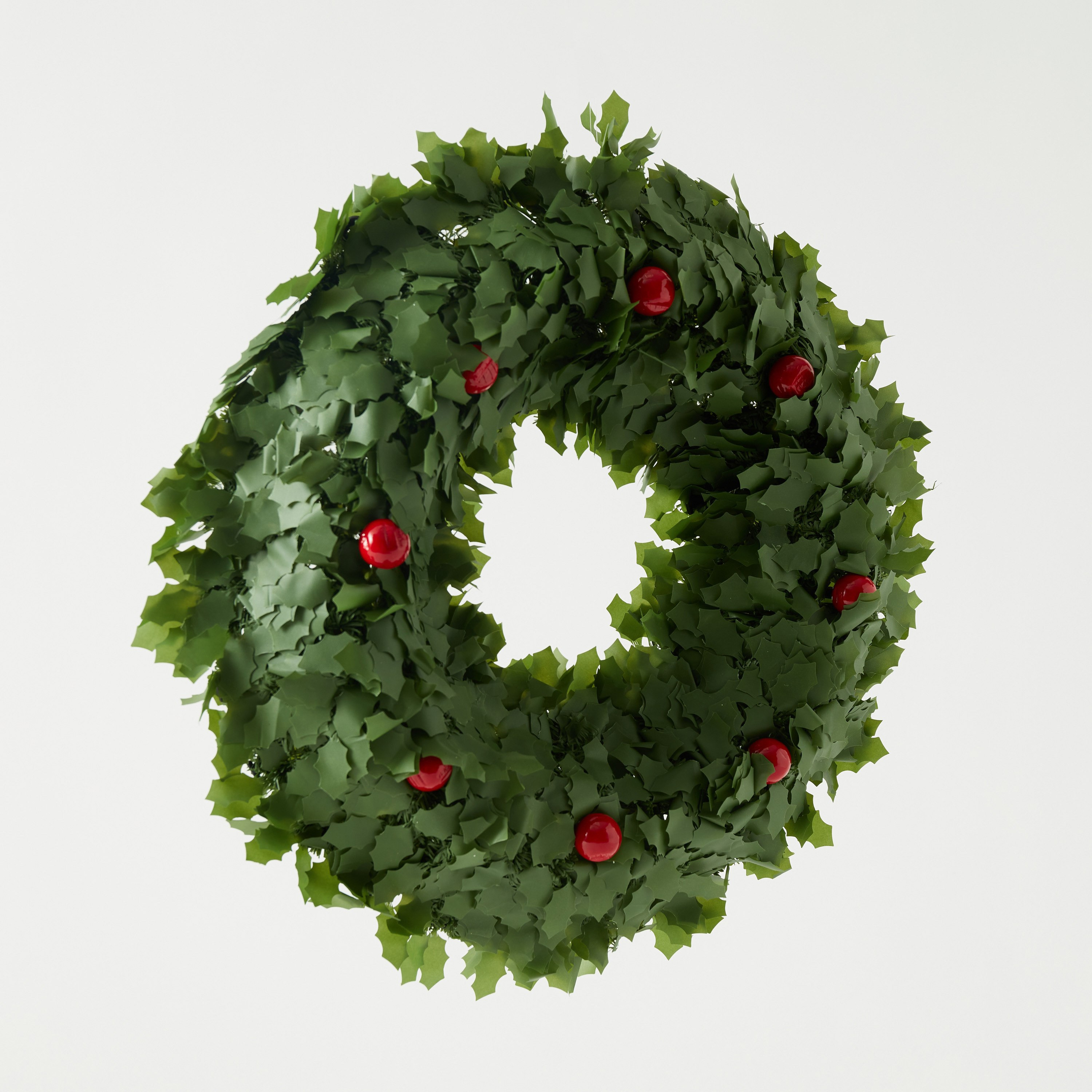 Eve Chamdol Tinsel Holly Wreath -  40x40x20 cm-hbxhomeware-hbxdecorandfurnishings-image-5