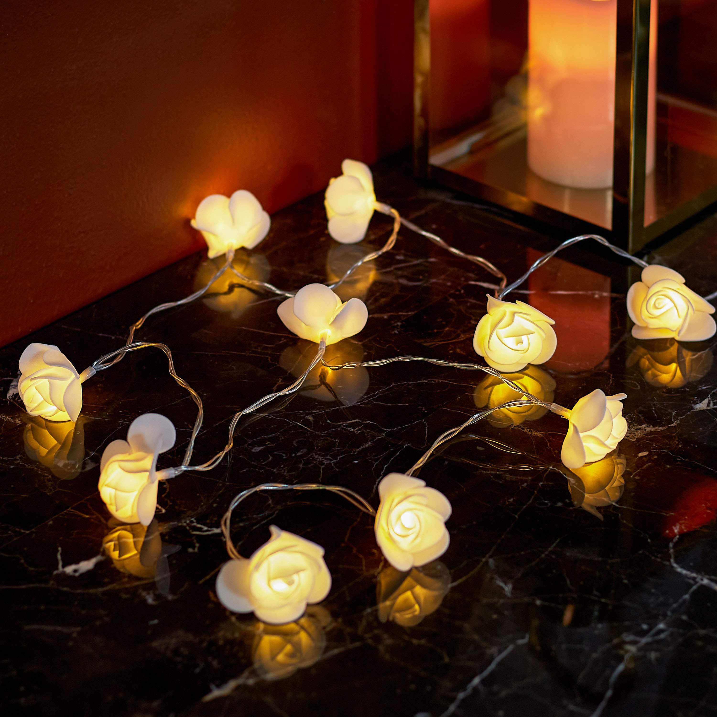 حبل إضاءة بـ 10 لمبات إل إي دي بتصميم وردة من أورلا - 165 سم-hbxdiningroom-lighting-decorativesandstringlights-image-1