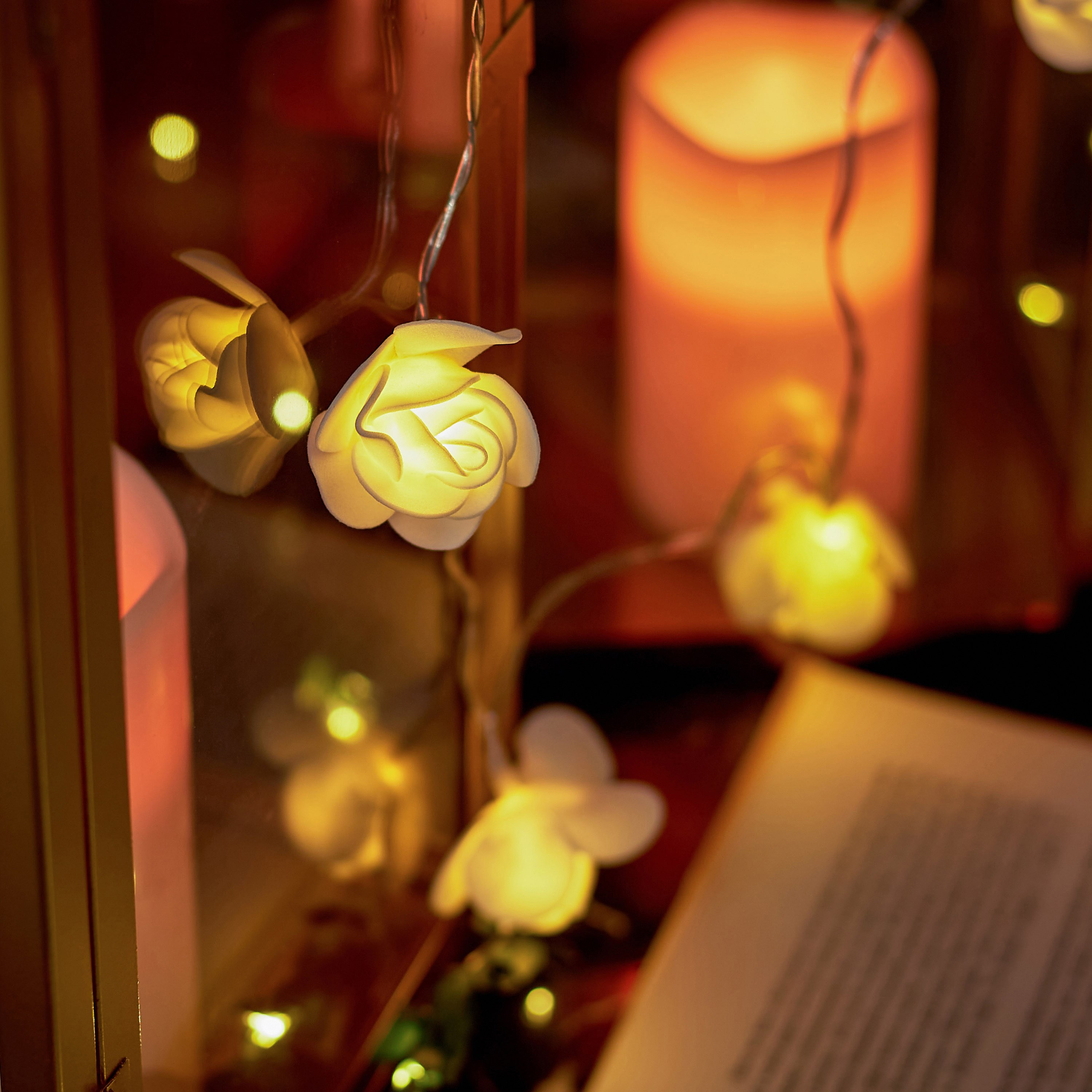 حبل إضاءة بـ 10 لمبات إل إي دي بتصميم وردة من أورلا - 165 سم-hbxdiningroom-lighting-decorativesandstringlights-image-3