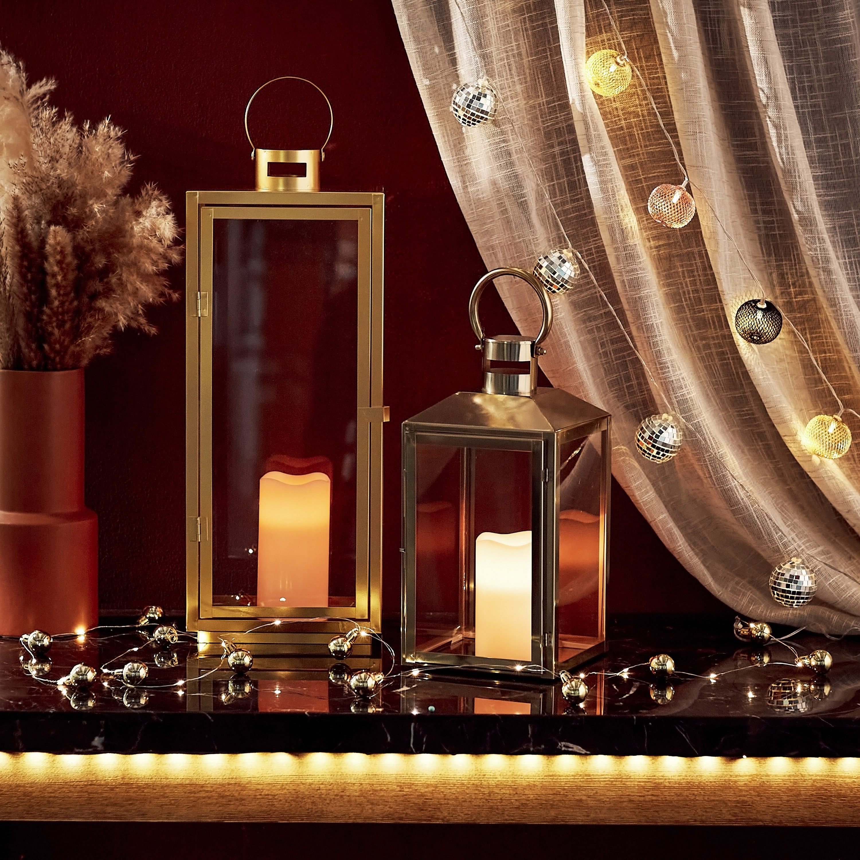 حبل إضاءة بـ20 لمبة إل إي دي مايكرو بتصميم كرة من أورلا - 220 سم-hbxdiningroom-lighting-decorativesandstringlights-image-4
